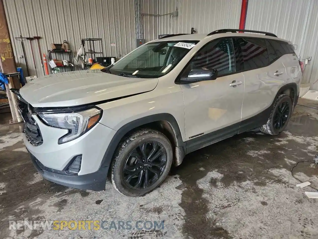 1 fotografías del automóvil dañado 3GKALTEV0ML326590 GMC TERRAIN 2021