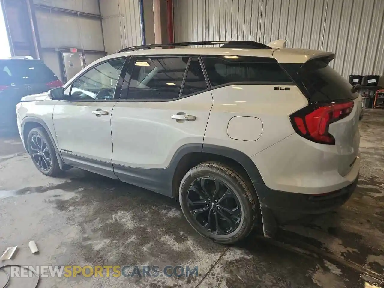 2 fotografías del automóvil dañado 3GKALTEV0ML326590 GMC TERRAIN 2021