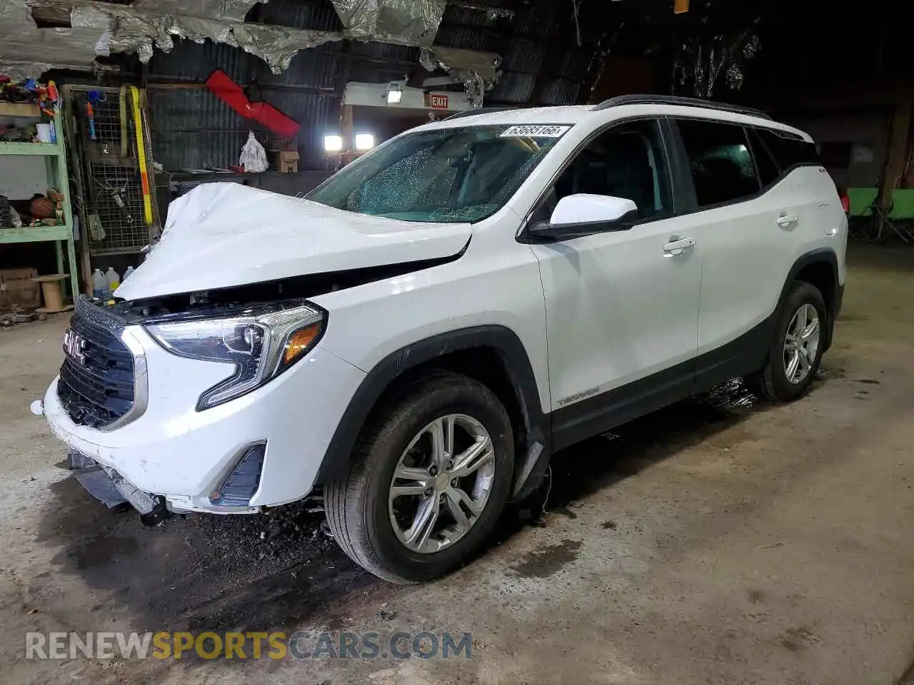 1 fotografías del automóvil dañado 3GKALTEV0ML333846 GMC TERRAIN 2021