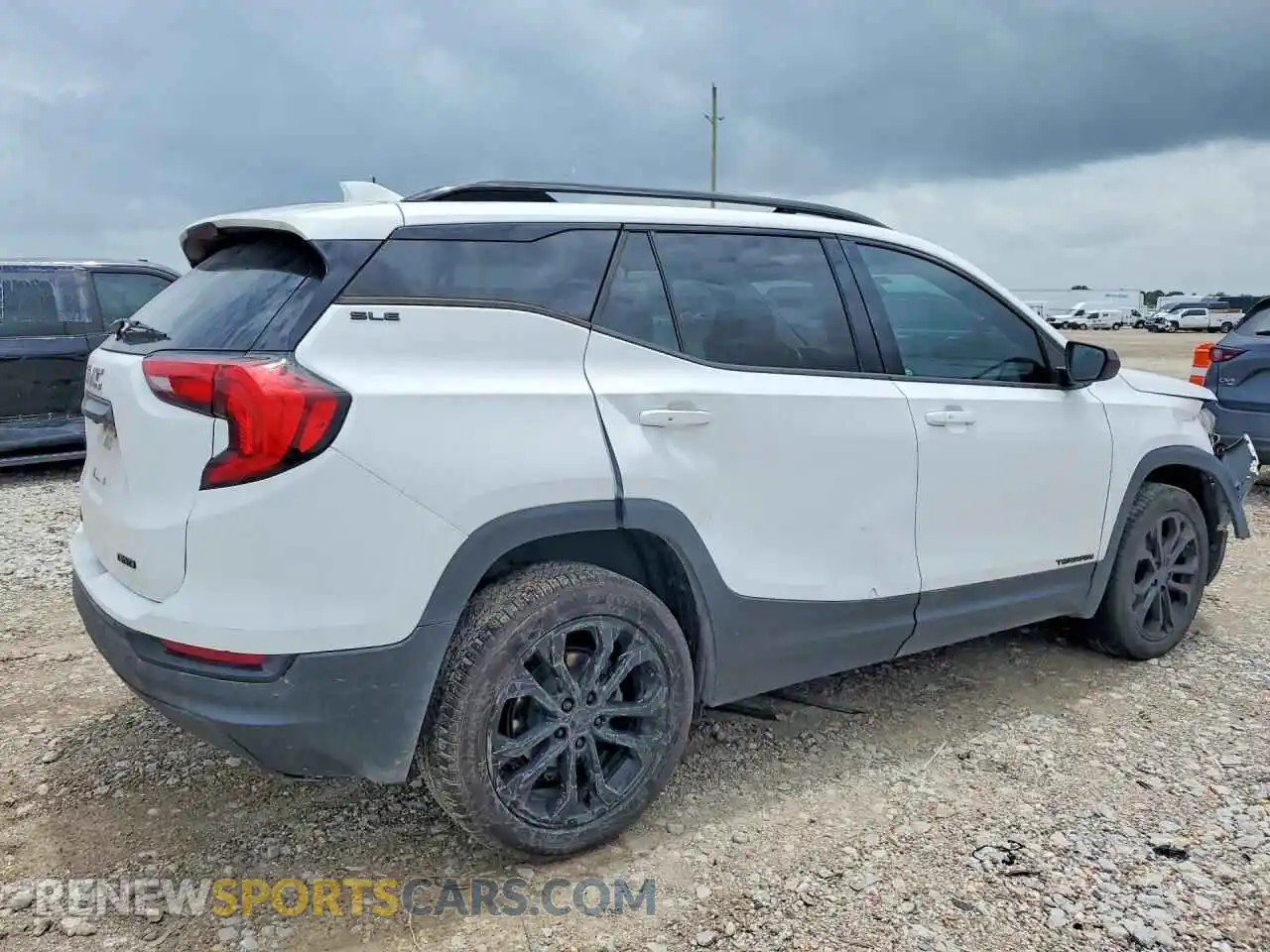3 fotografías del automóvil dañado 3GKALTEV0ML336049 GMC TERRAIN 2021