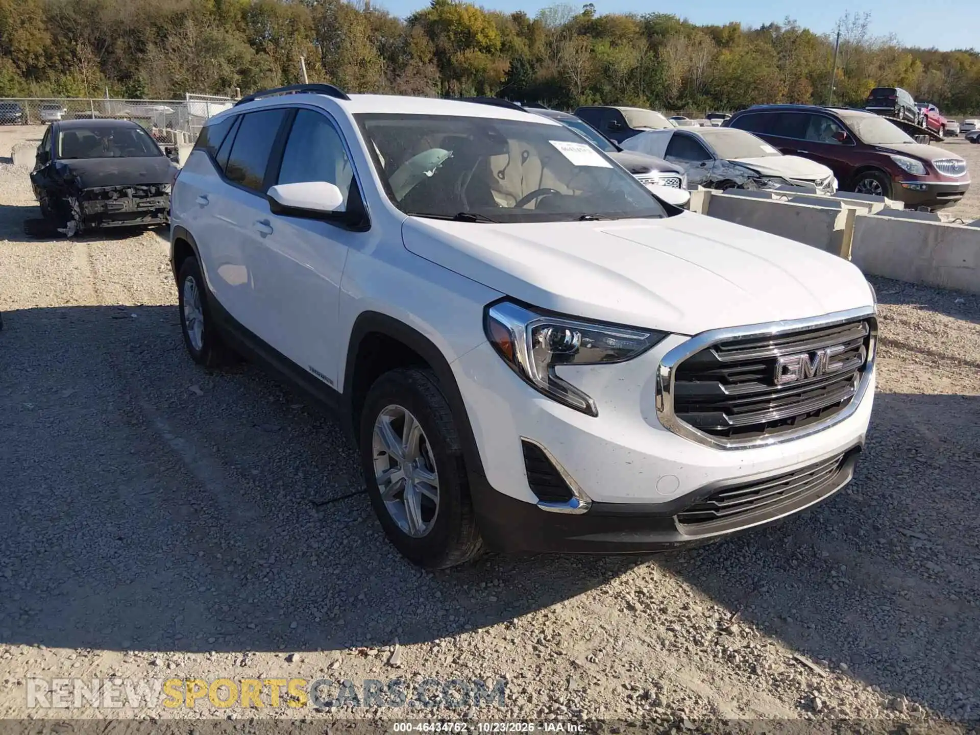 1 Photograph of a damaged car 3GKALTEV0ML350517 GMC TERRAIN 2021