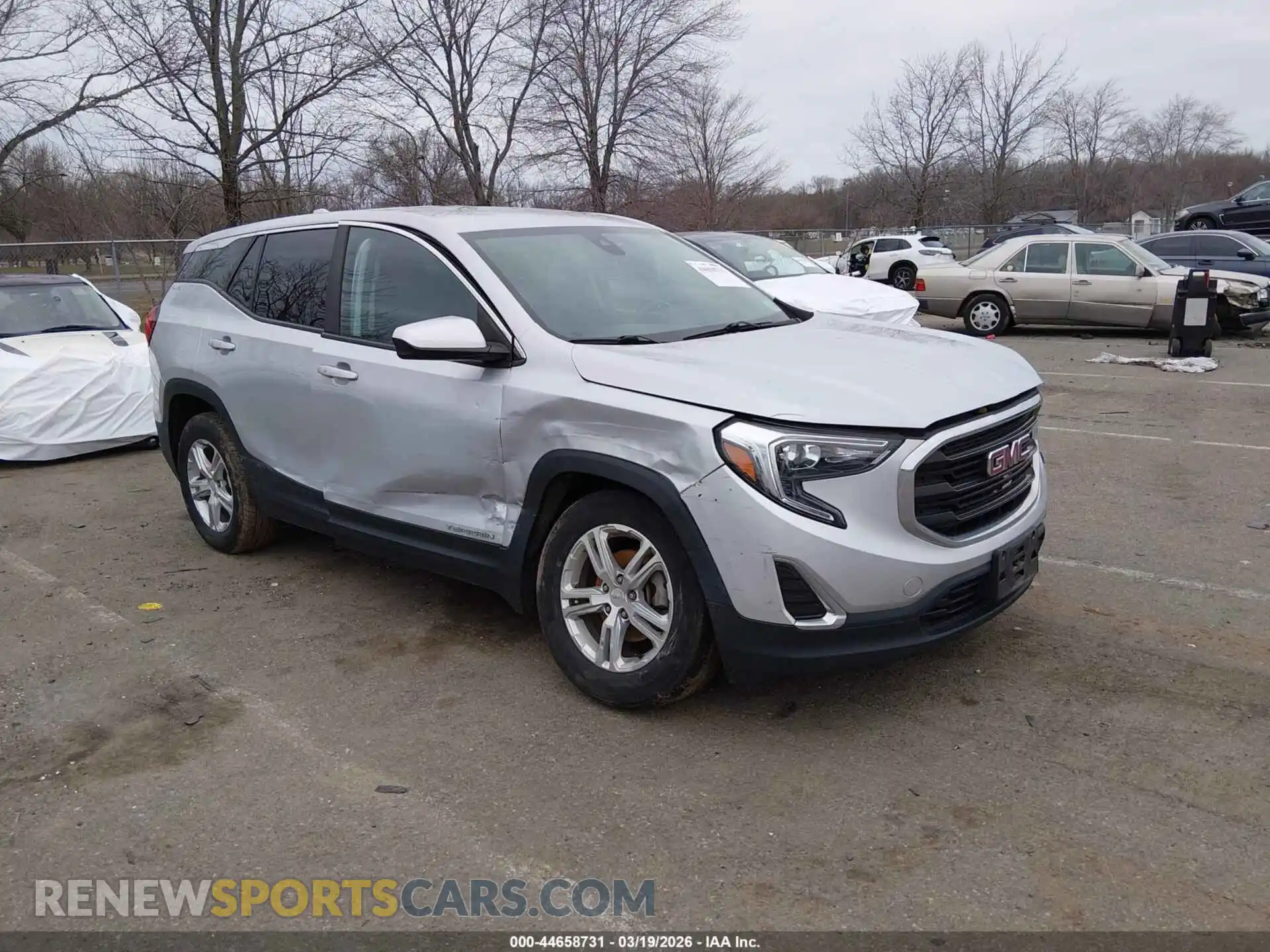 1 Photograph of a damaged car 3GKALTEV0ML385610 GMC TERRAIN 2021