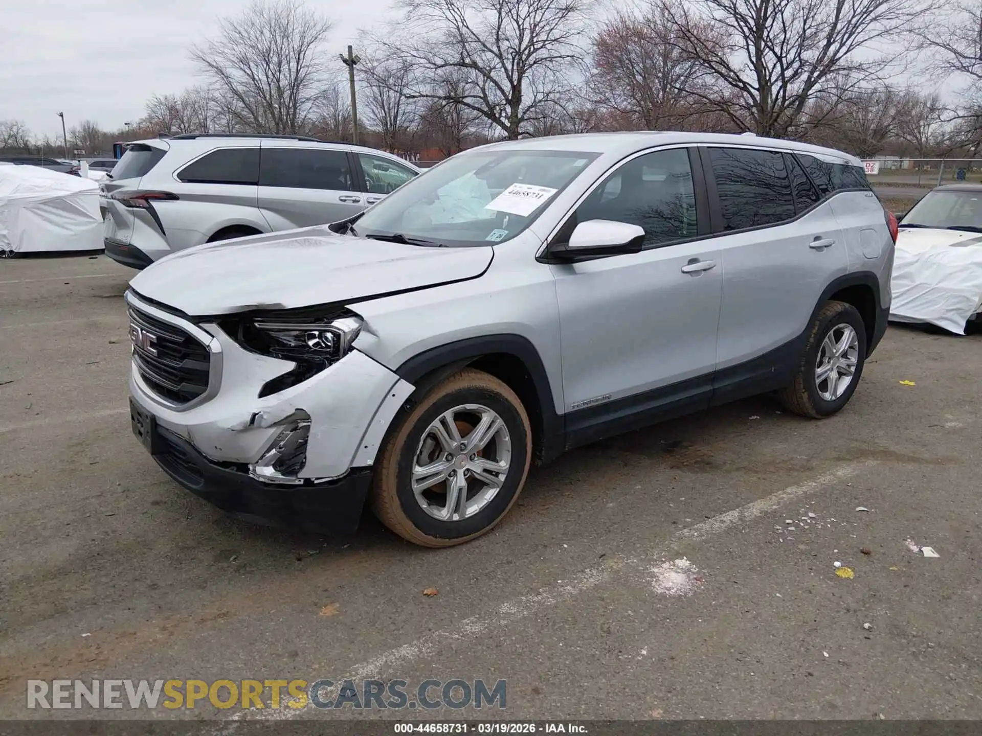2 Photograph of a damaged car 3GKALTEV0ML385610 GMC TERRAIN 2021