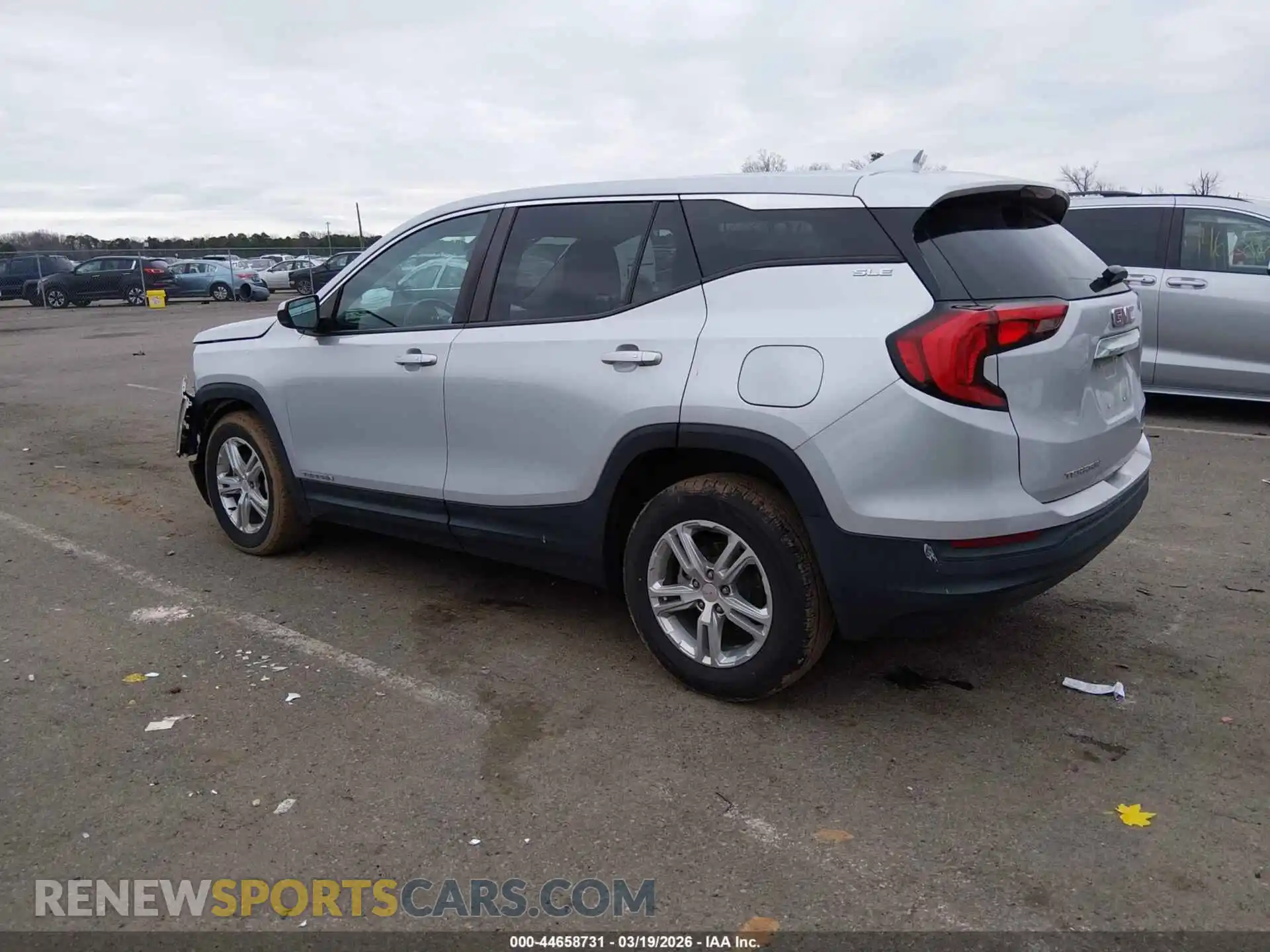 3 Photograph of a damaged car 3GKALTEV0ML385610 GMC TERRAIN 2021