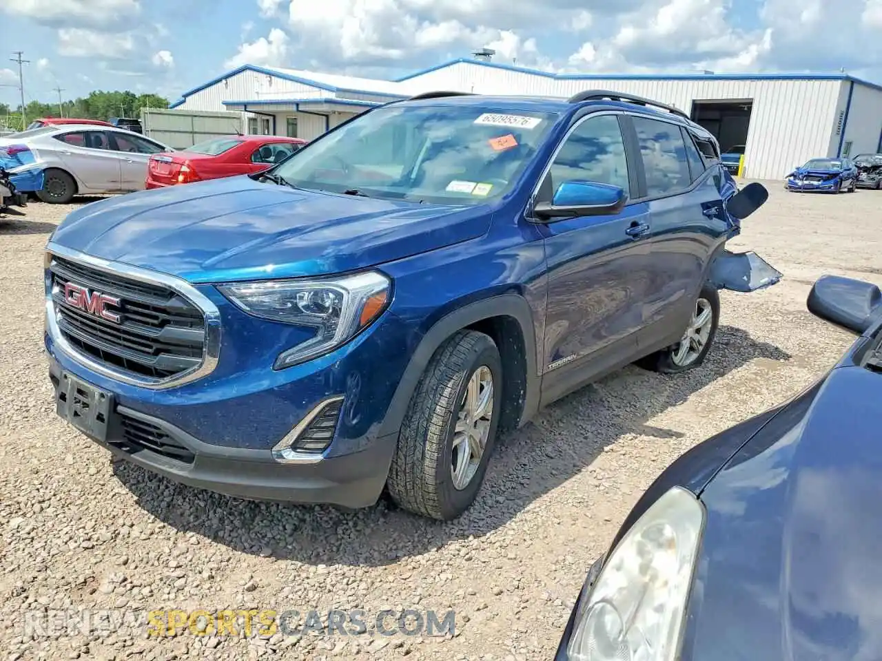 1 Photograph of a damaged car 3GKALTEV1ML301505 GMC TERRAIN 2021