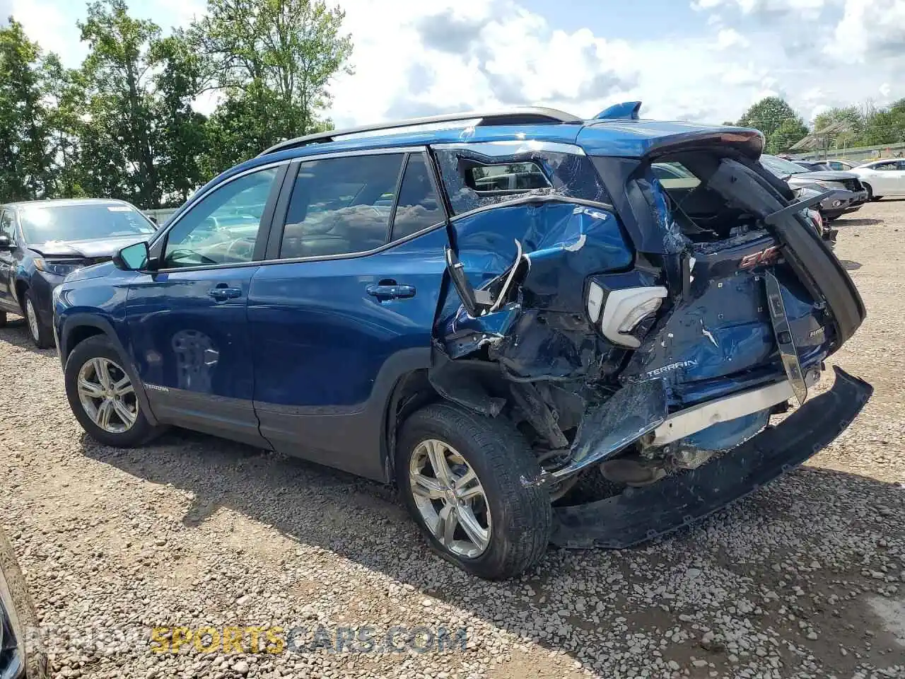 2 Photograph of a damaged car 3GKALTEV1ML301505 GMC TERRAIN 2021