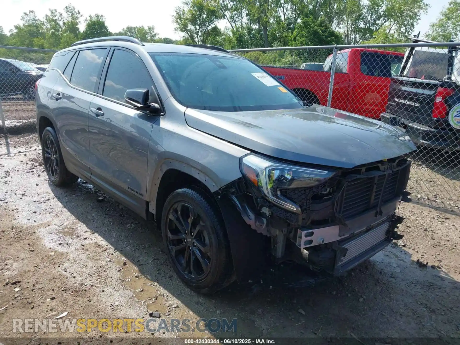 1 Photograph of a damaged car 3GKALTEV1ML358898 GMC TERRAIN 2021