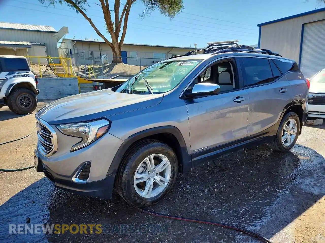 1 Photograph of a damaged car 3GKALTEV1ML386474 GMC TERRAIN 2021