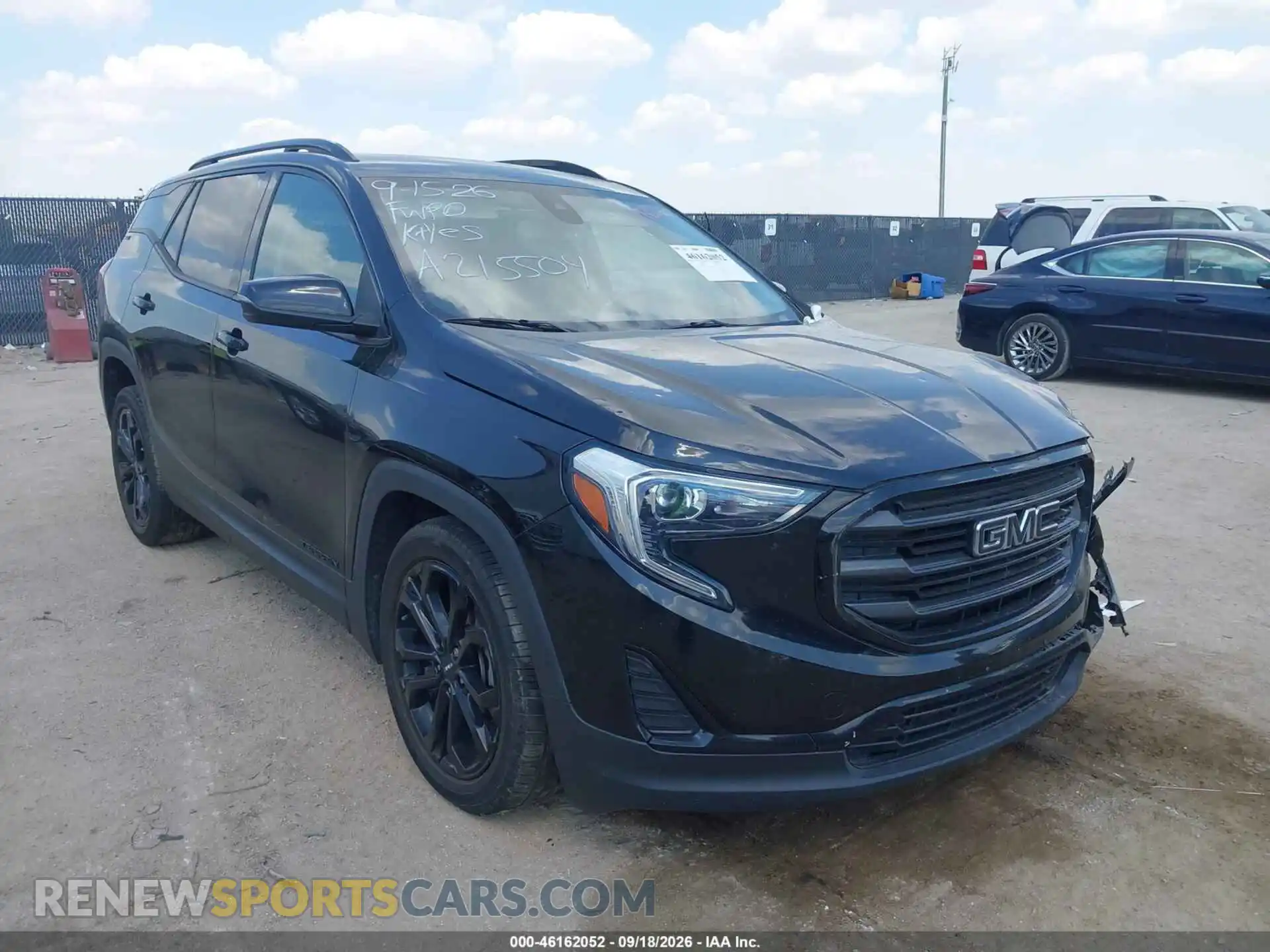 1 Photograph of a damaged car 3GKALTEV2ML306406 GMC TERRAIN 2021