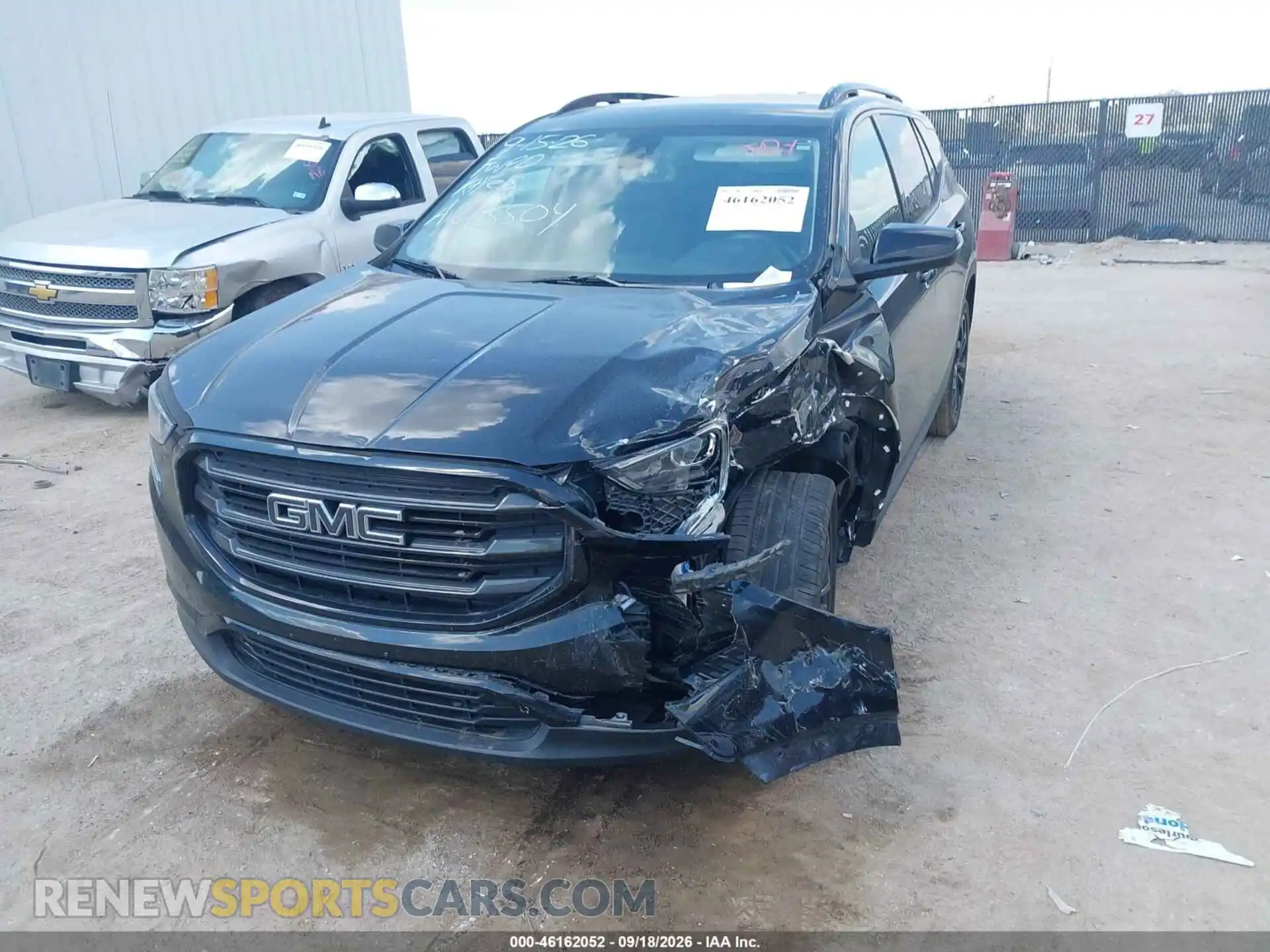 2 Photograph of a damaged car 3GKALTEV2ML306406 GMC TERRAIN 2021