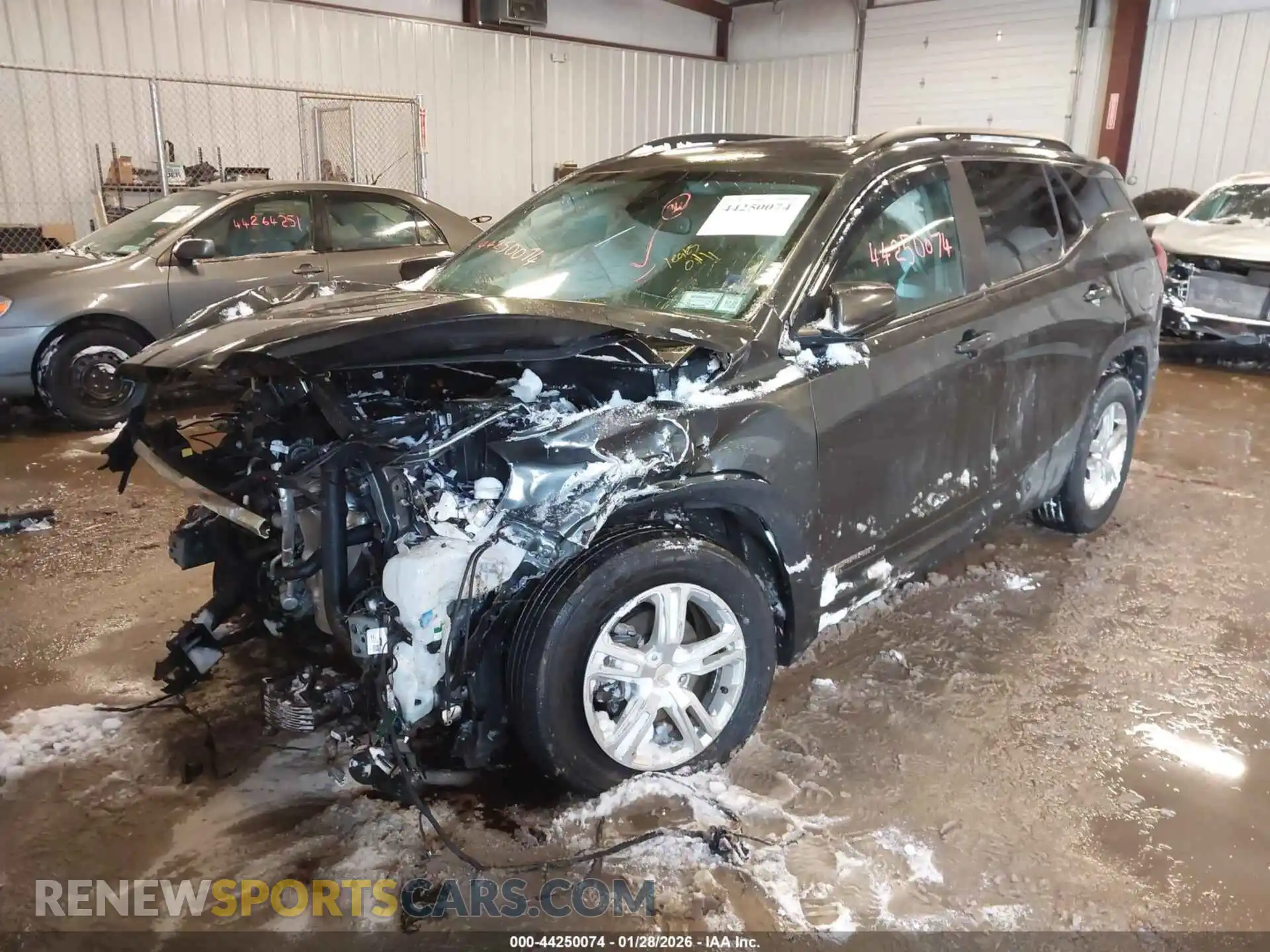 2 Photograph of a damaged car 3GKALTEV2ML325781 GMC TERRAIN 2021