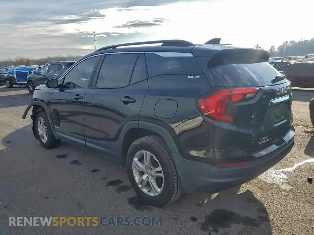 2 Photograph of a damaged car 3GKALTEV2ML396477 GMC TERRAIN 2021