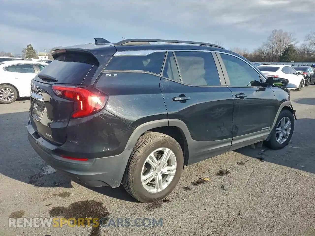 3 Photograph of a damaged car 3GKALTEV2ML396477 GMC TERRAIN 2021