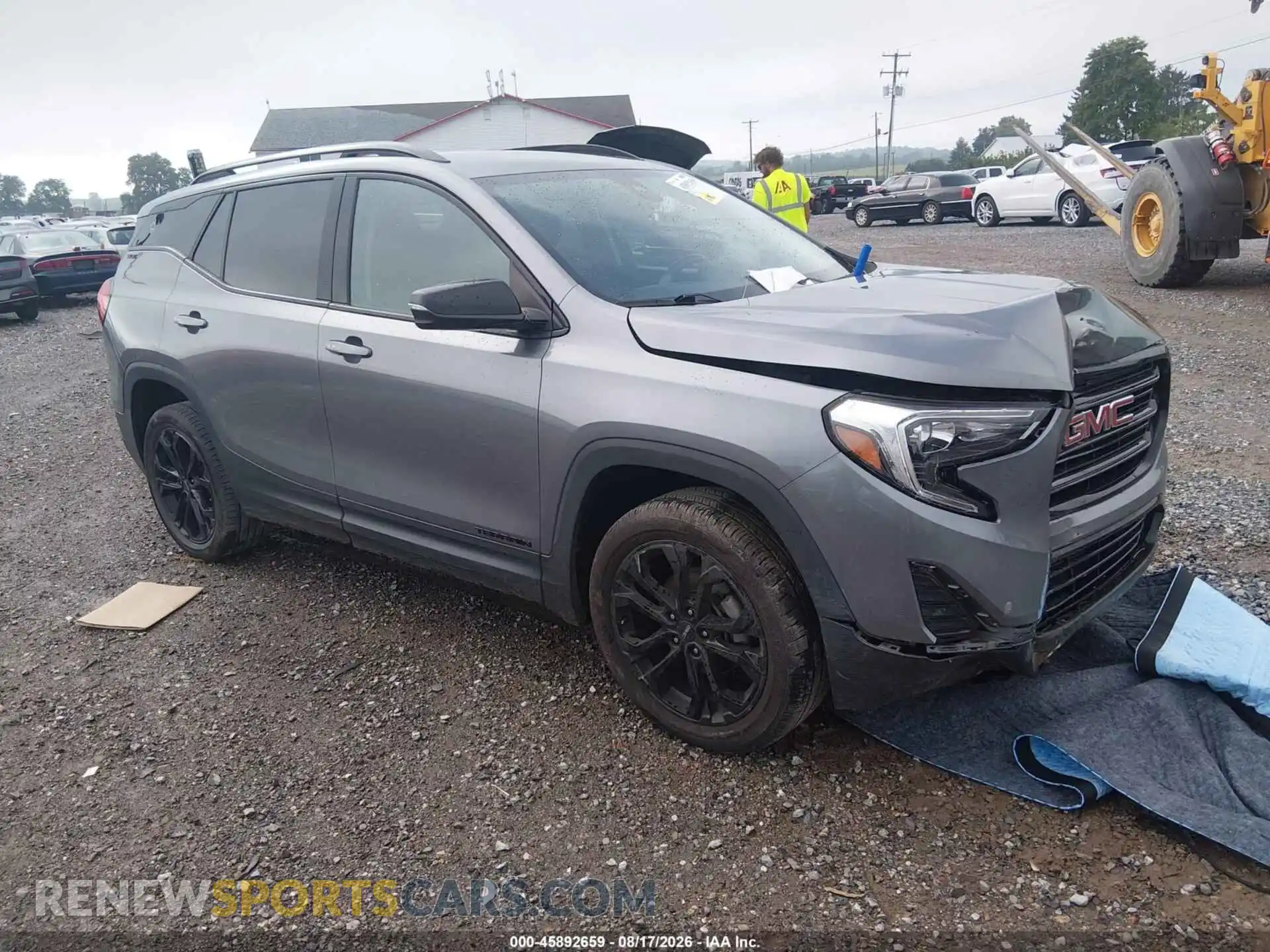 1 Фотография поврежденного автомобиля 3GKALTEV3ML353914 GMC TERRAIN 2021