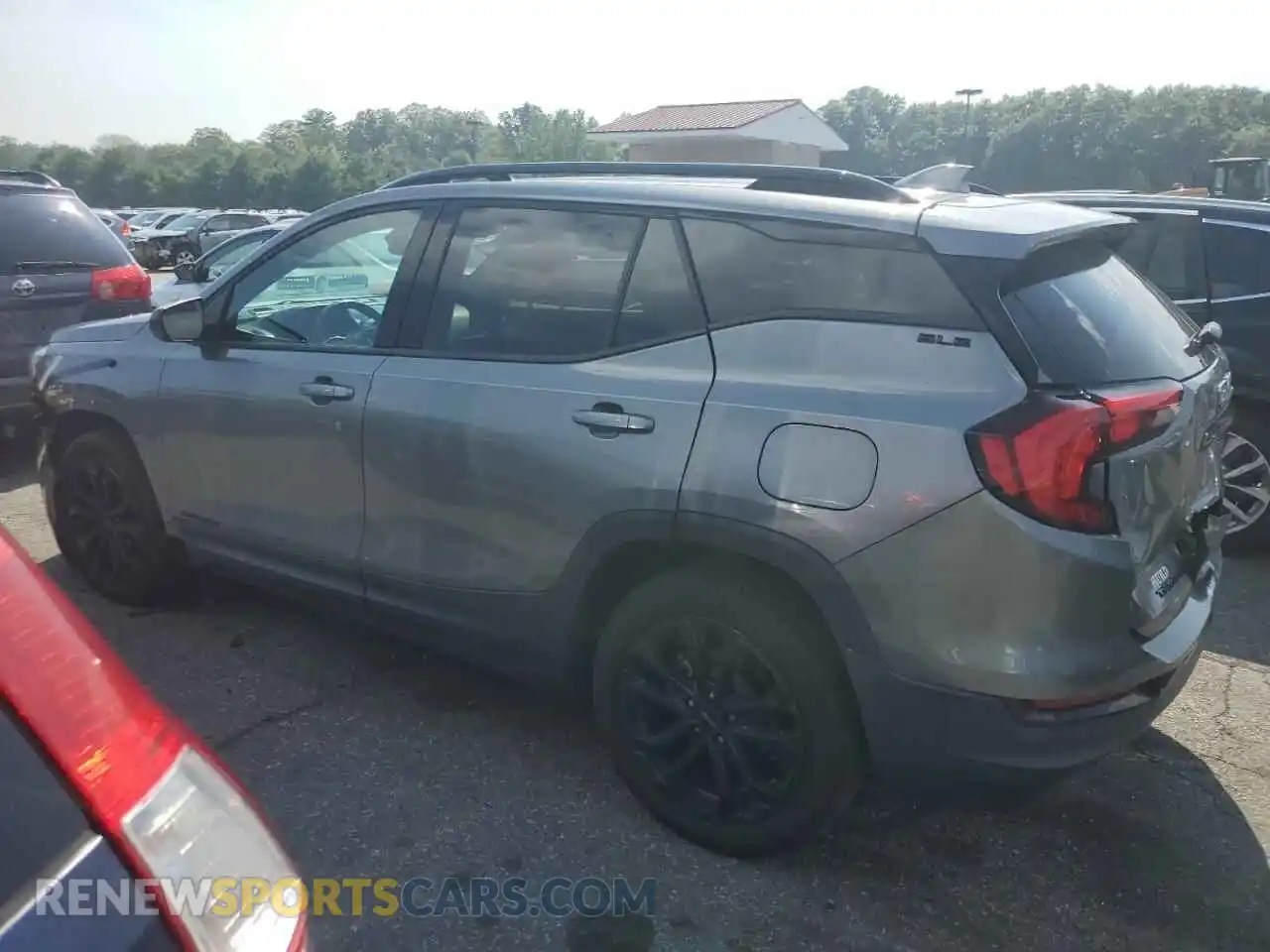 2 Photograph of a damaged car 3GKALTEV4ML306360 GMC TERRAIN 2021