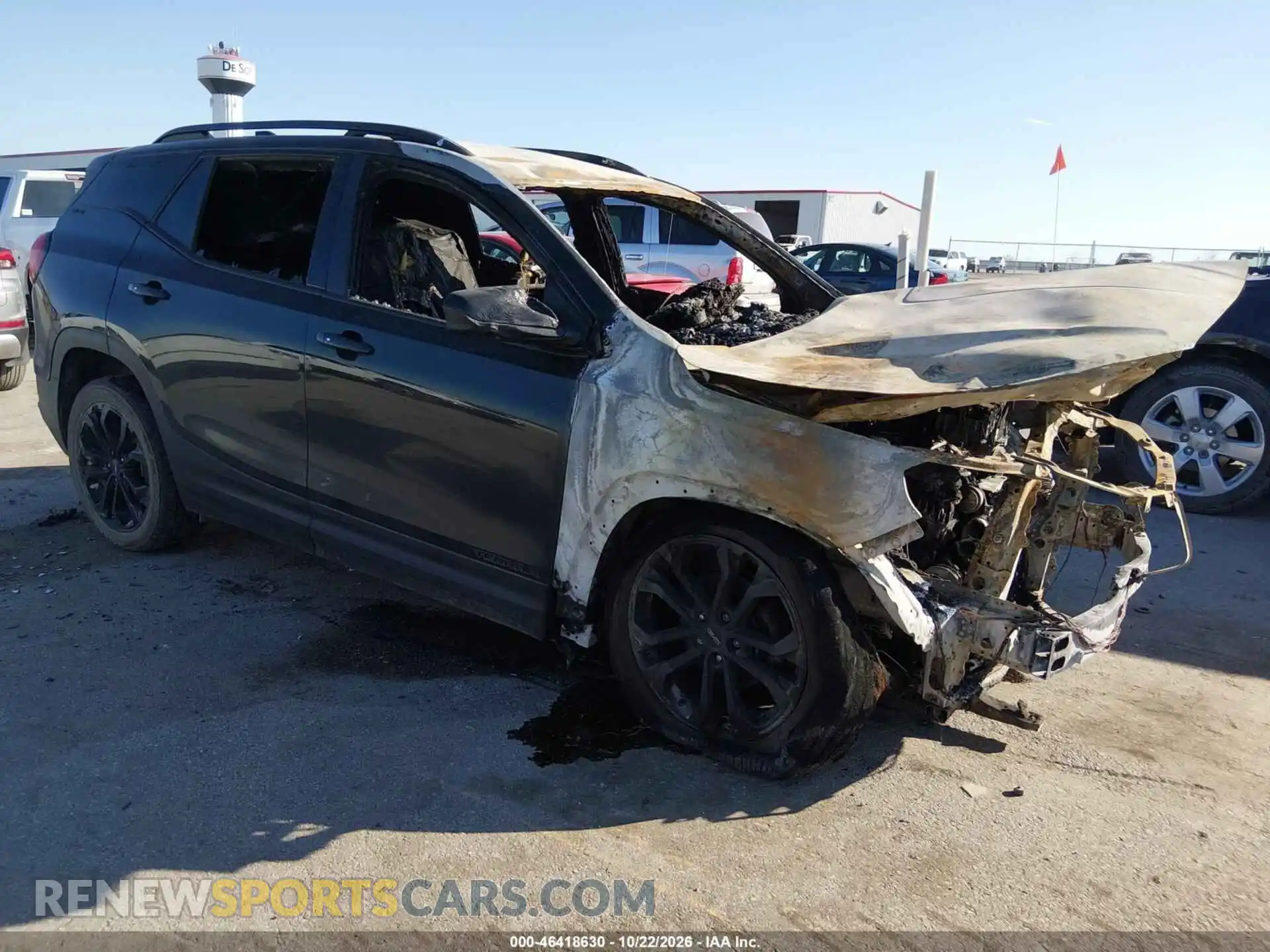 1 Photograph of a damaged car 3GKALTEV4ML345935 GMC TERRAIN 2021