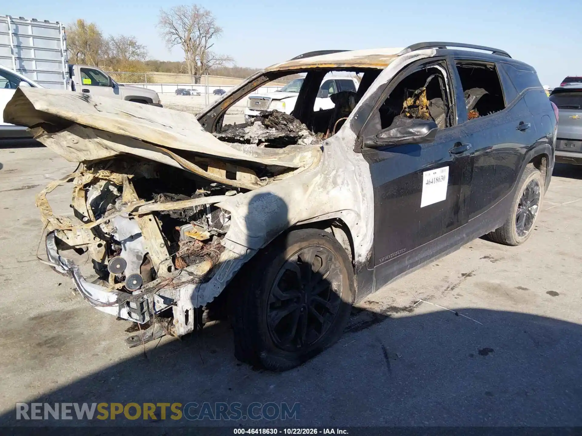 2 Photograph of a damaged car 3GKALTEV4ML345935 GMC TERRAIN 2021