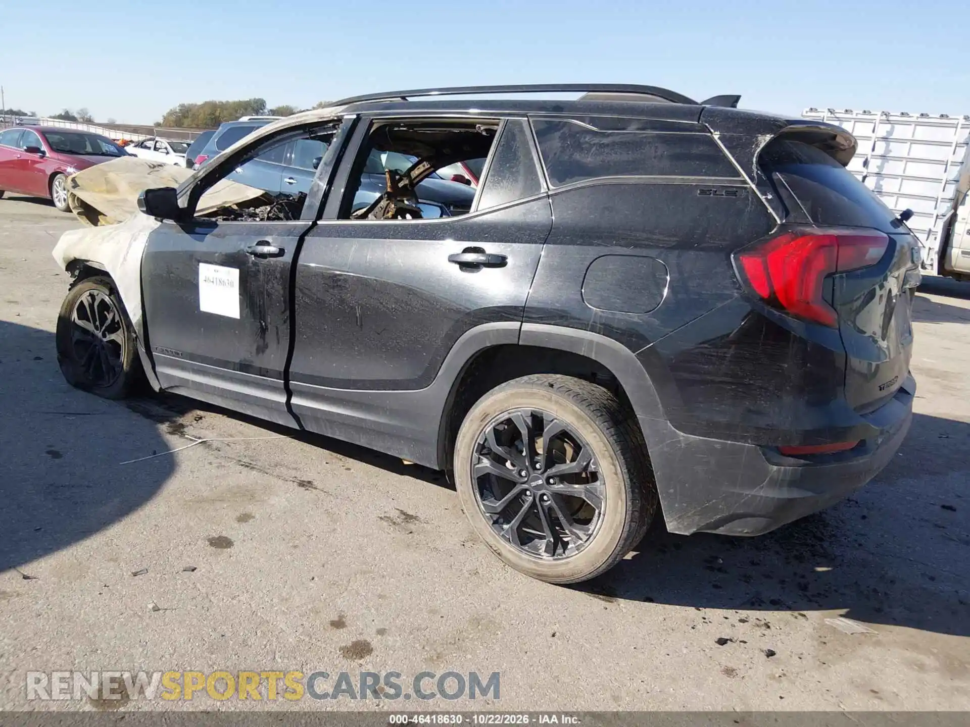 3 Photograph of a damaged car 3GKALTEV4ML345935 GMC TERRAIN 2021