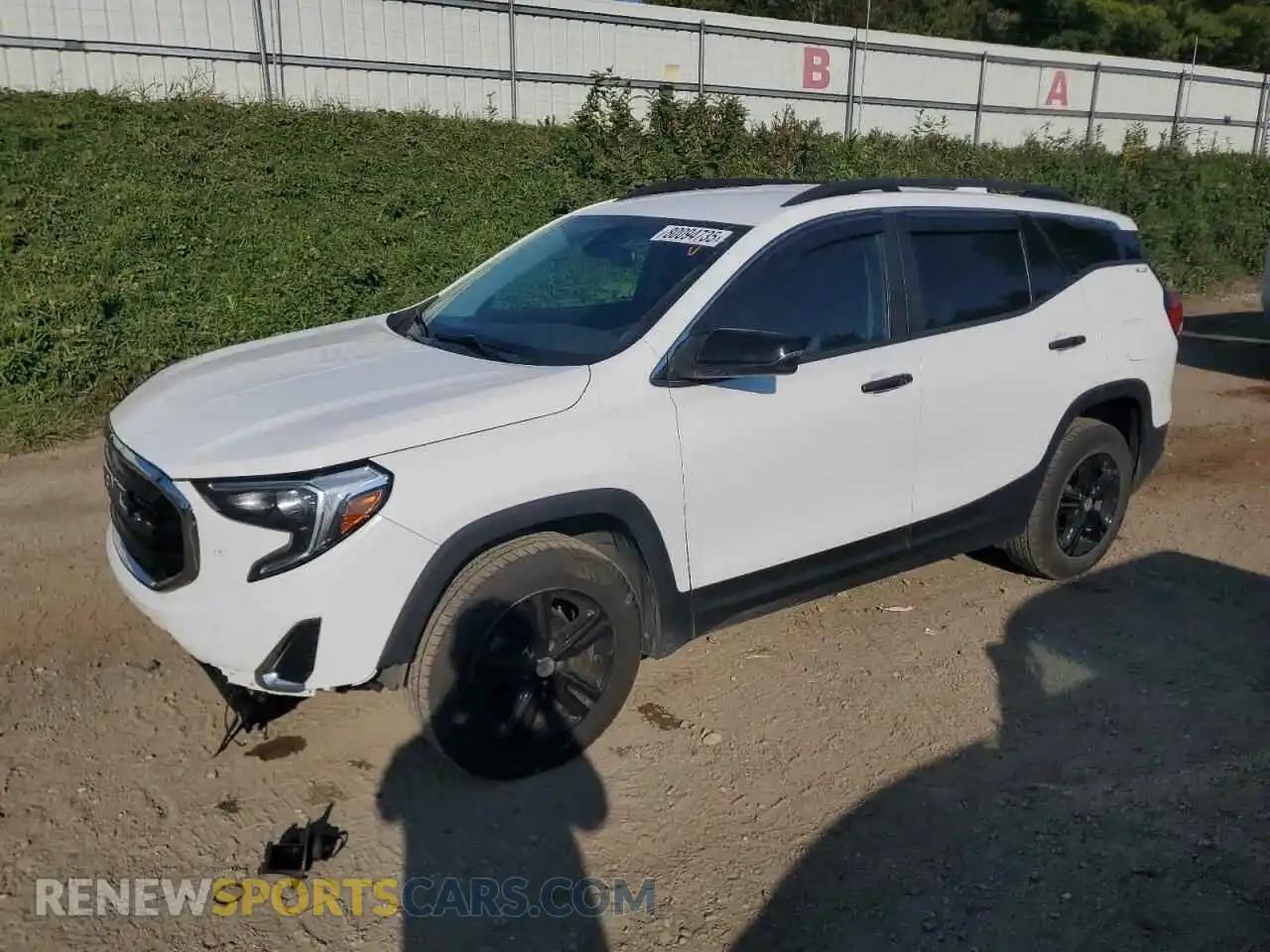 1 Photograph of a damaged car 3GKALTEV4ML377770 GMC TERRAIN 2021