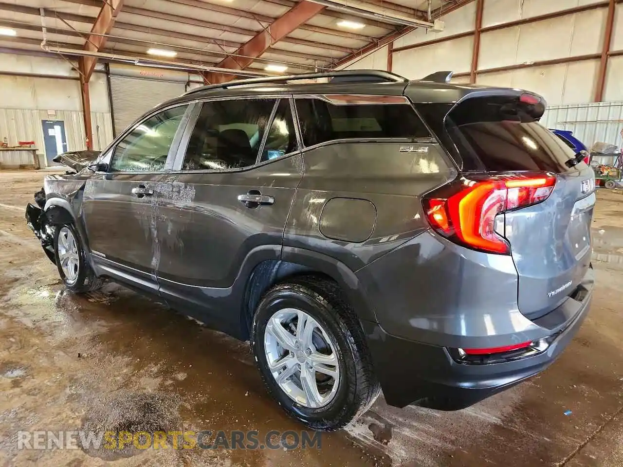 2 Photograph of a damaged car 3GKALTEV4ML384315 GMC TERRAIN 2021