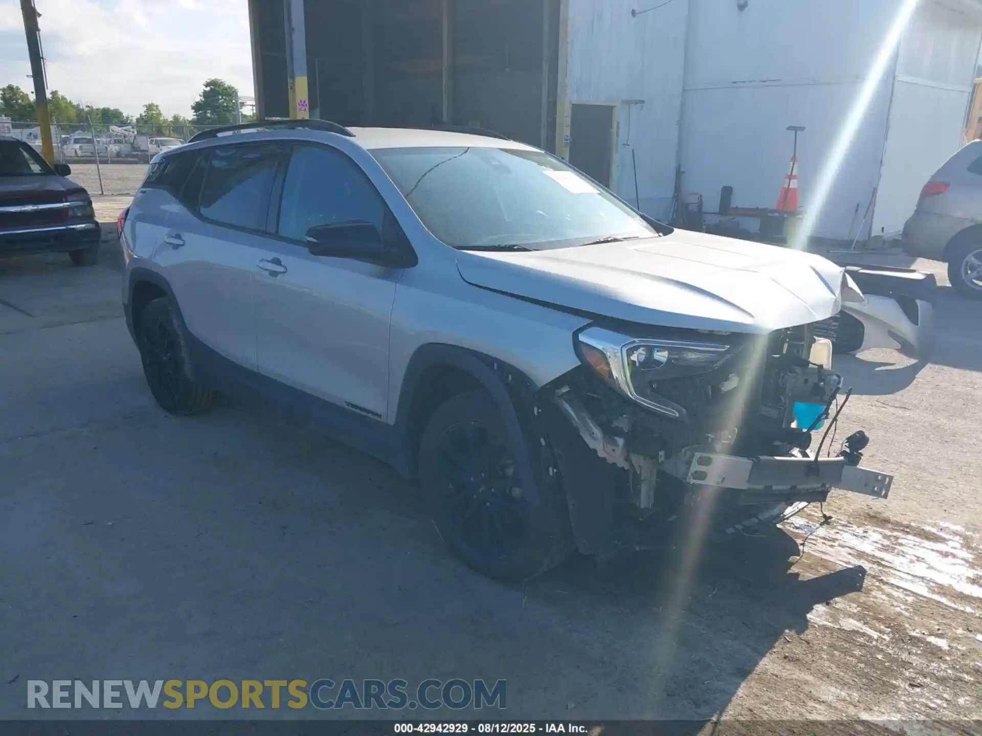 1 Photograph of a damaged car 3GKALTEV4ML391734 GMC TERRAIN 2021