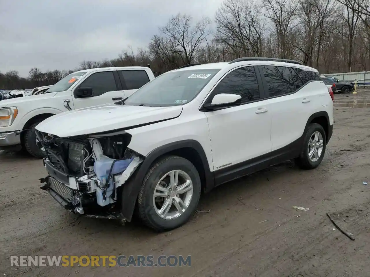 1 Photograph of a damaged car 3GKALTEV5ML322096 GMC TERRAIN 2021