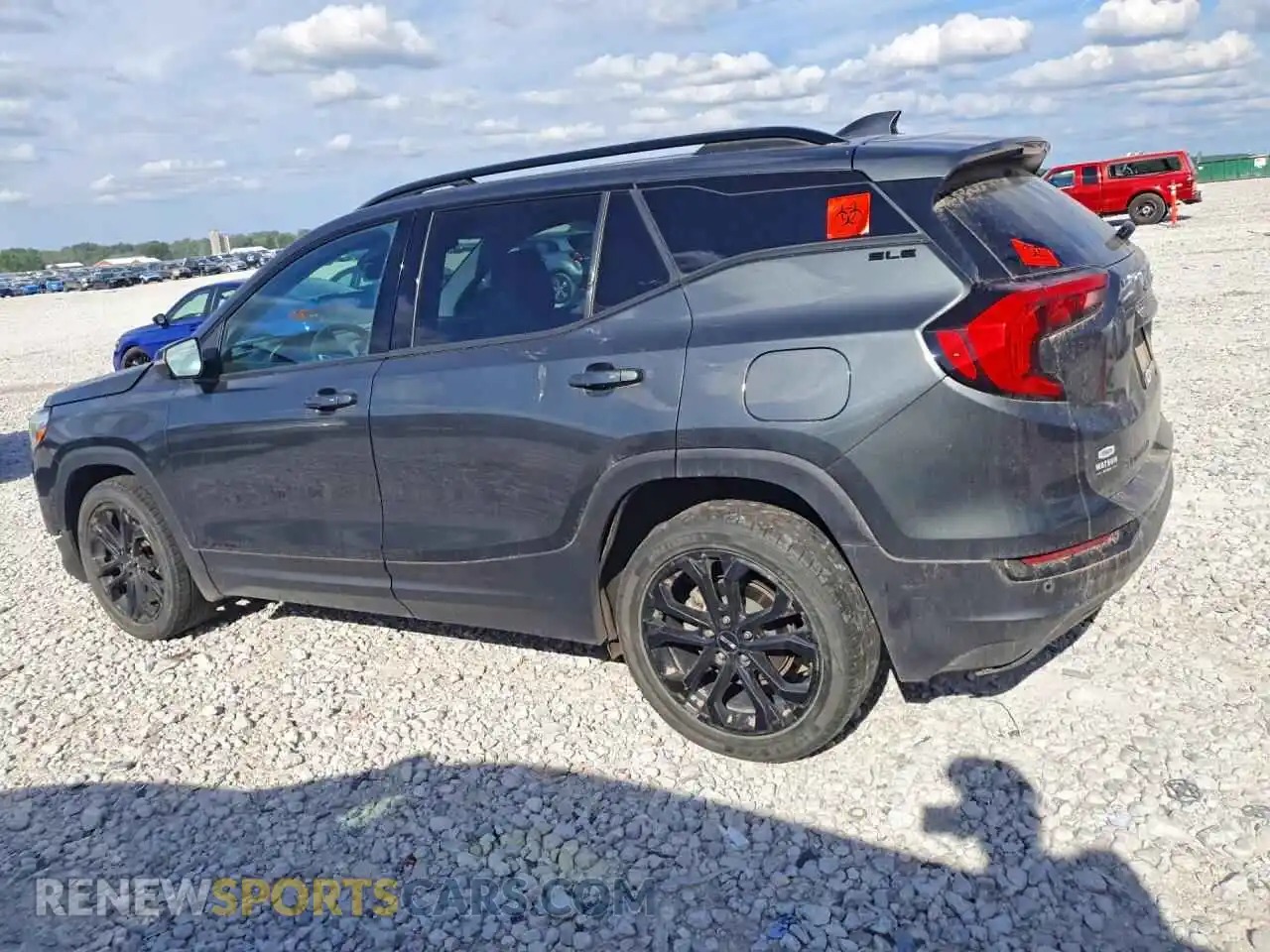 2 Photograph of a damaged car 3GKALTEV5ML323149 GMC TERRAIN 2021