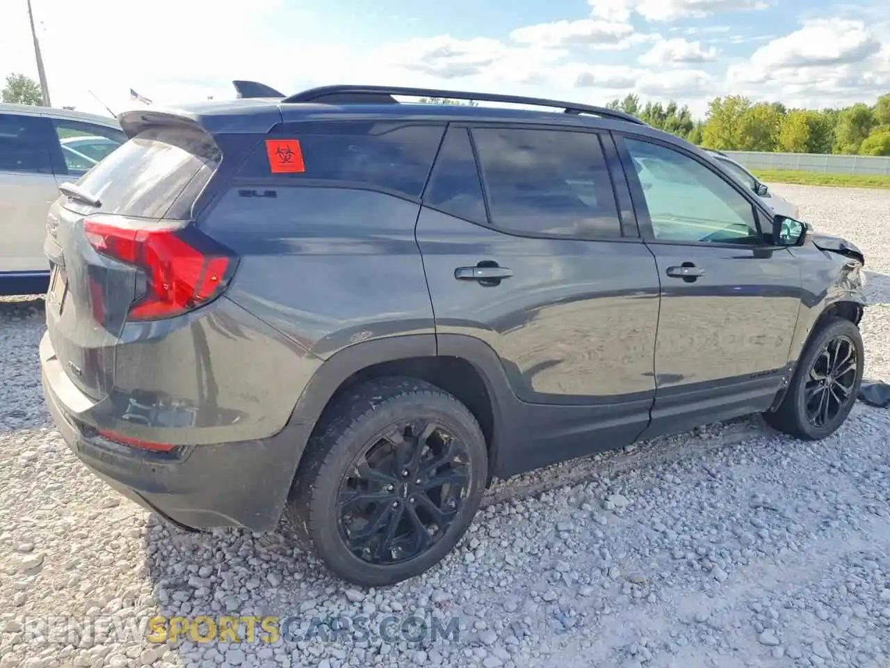3 Photograph of a damaged car 3GKALTEV5ML323149 GMC TERRAIN 2021