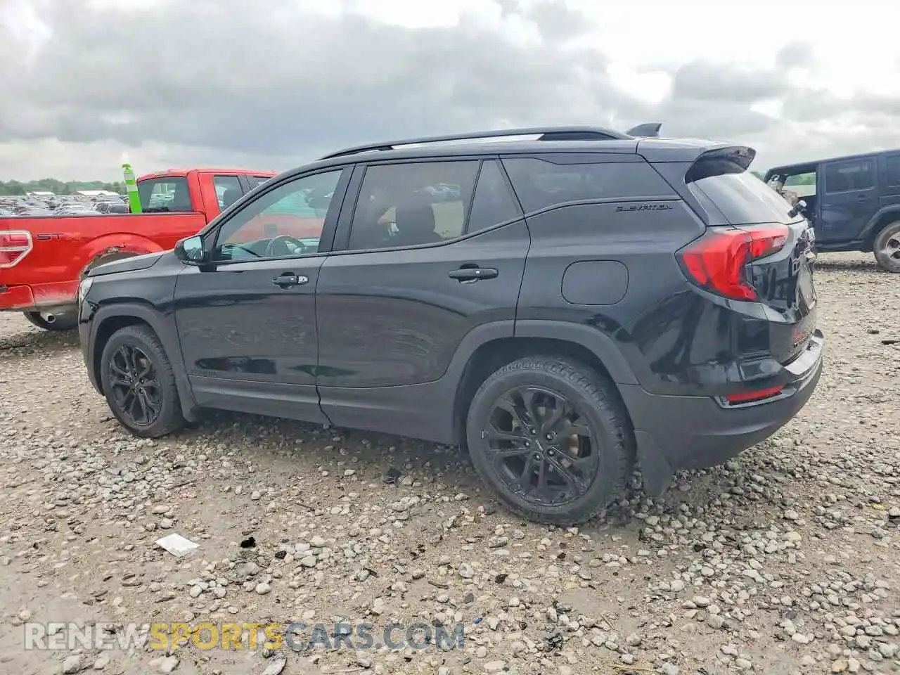 2 Photograph of a damaged car 3GKALTEV5ML357138 GMC TERRAIN 2021