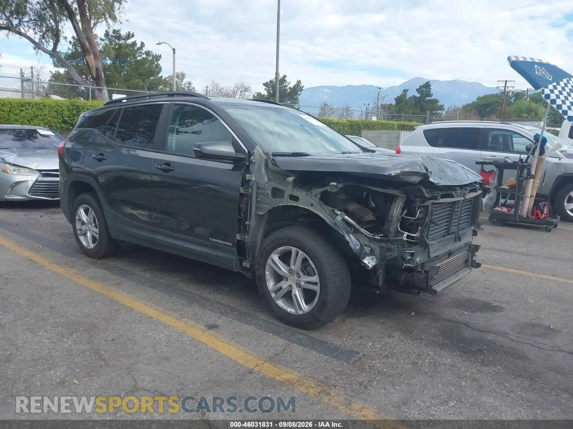 1 Photograph of a damaged car 3GKALTEV5ML362257 GMC TERRAIN 2021
