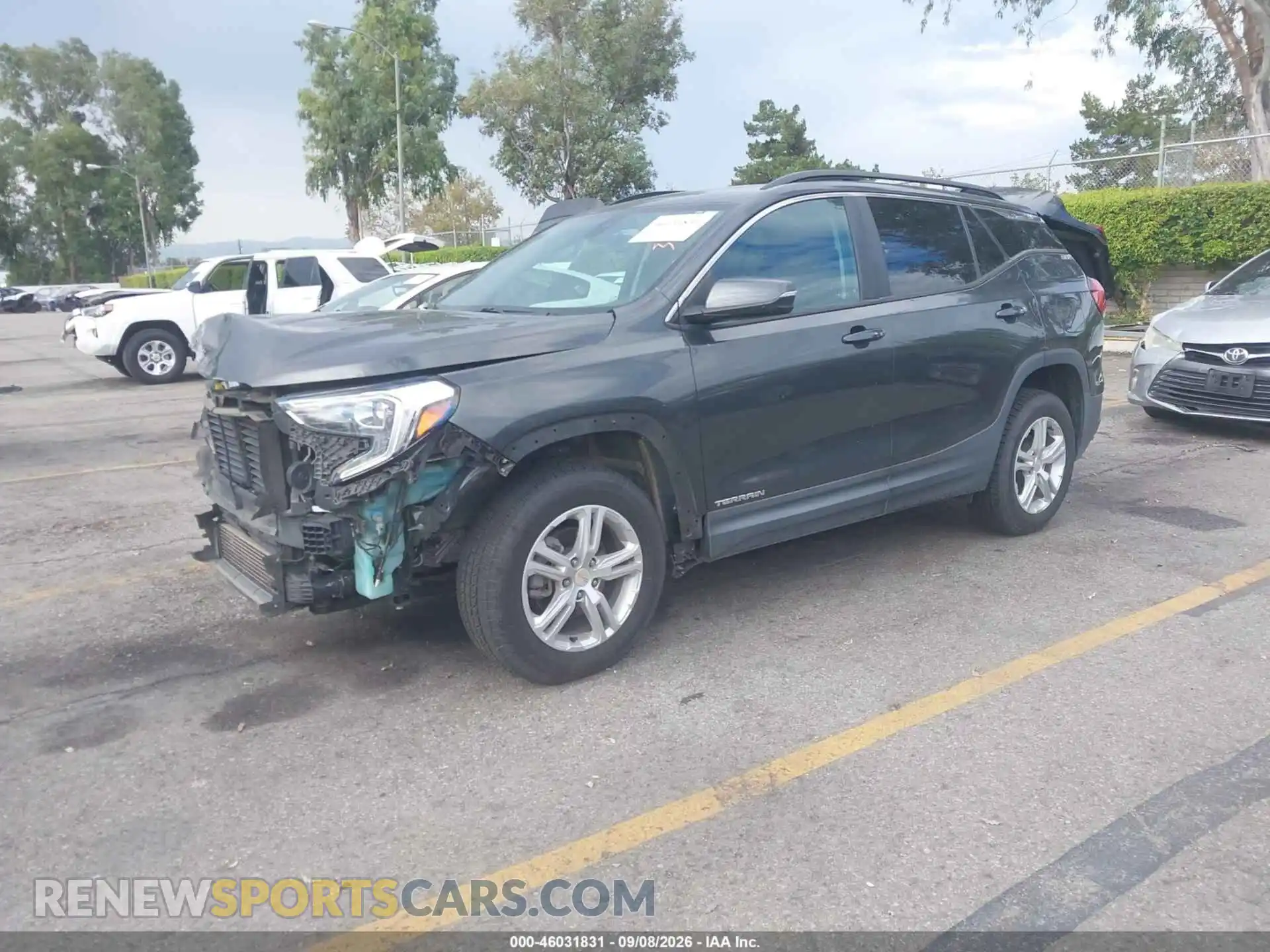 2 Photograph of a damaged car 3GKALTEV5ML362257 GMC TERRAIN 2021