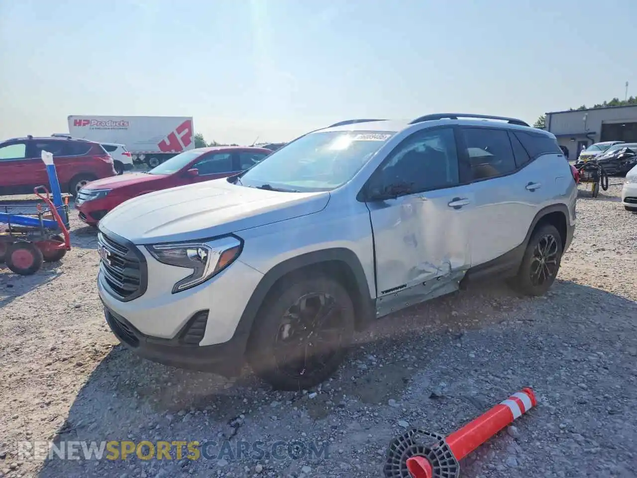 1 Photograph of a damaged car 3GKALTEV6ML316484 GMC TERRAIN 2021