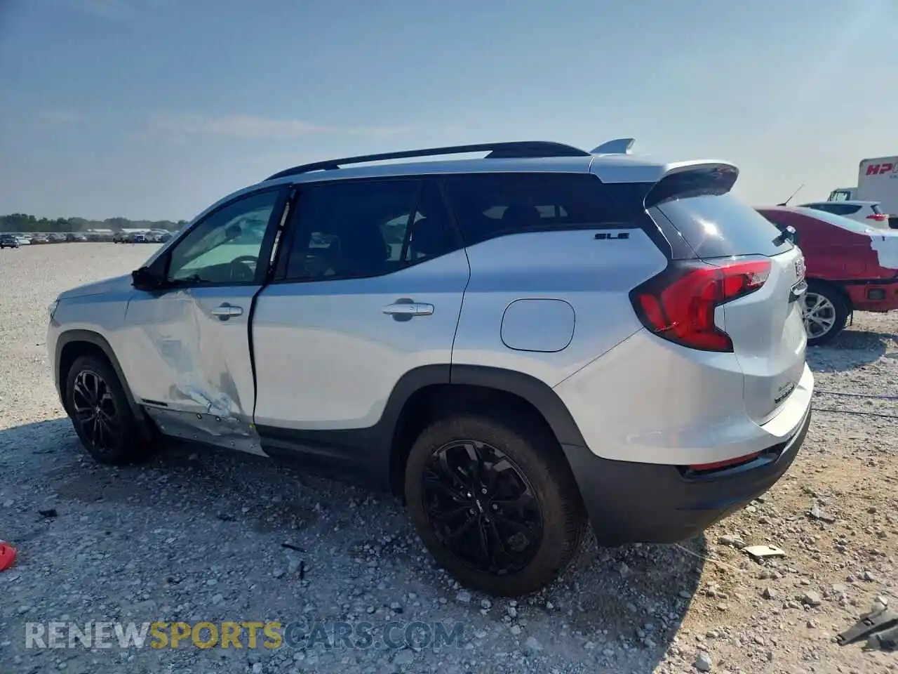 2 Photograph of a damaged car 3GKALTEV6ML316484 GMC TERRAIN 2021