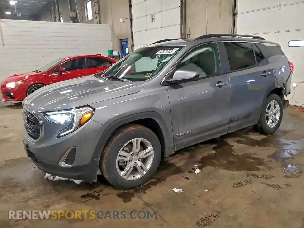 1 Photograph of a damaged car 3GKALTEV6ML350344 GMC TERRAIN 2021