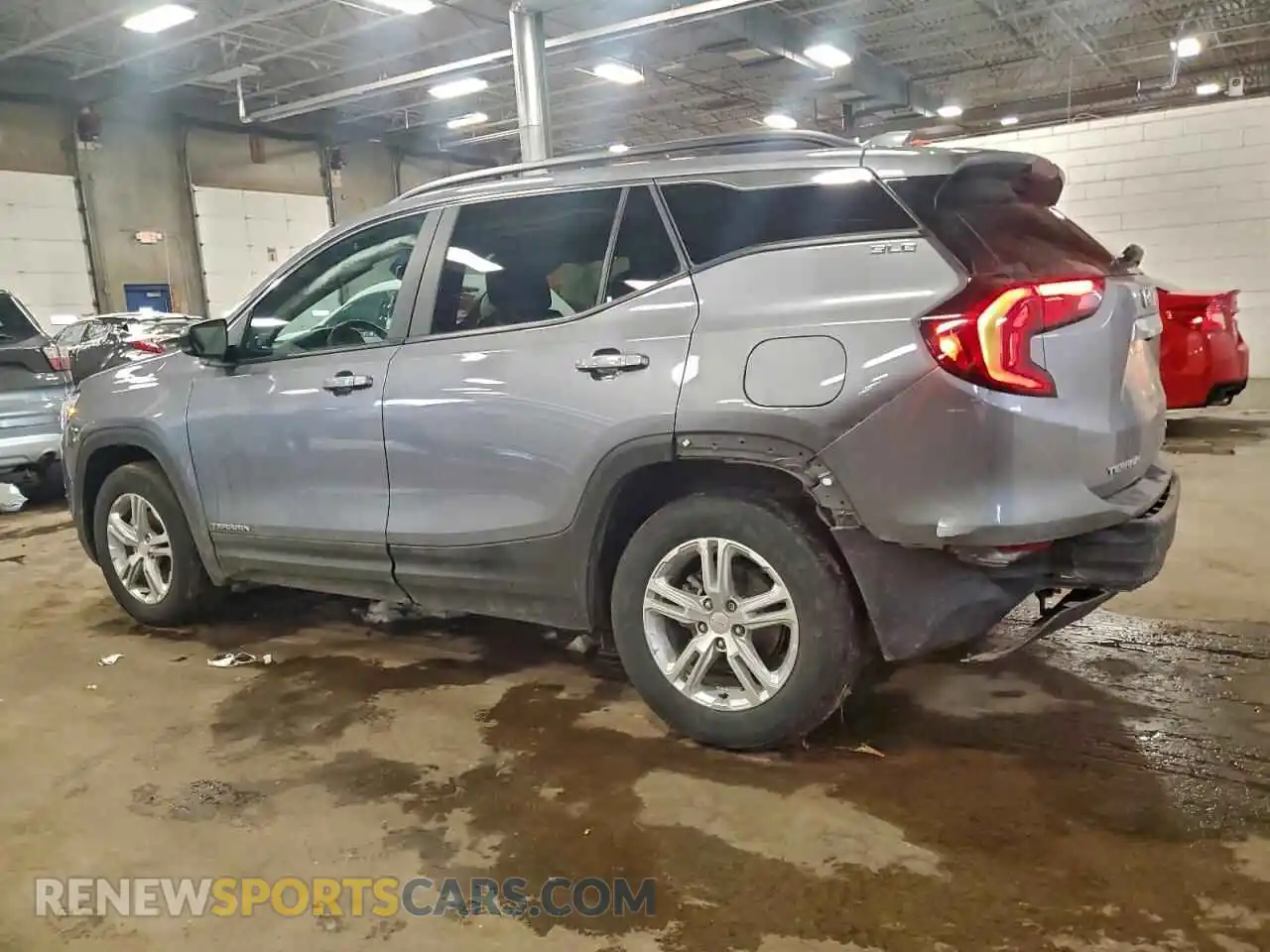 2 Photograph of a damaged car 3GKALTEV6ML350344 GMC TERRAIN 2021