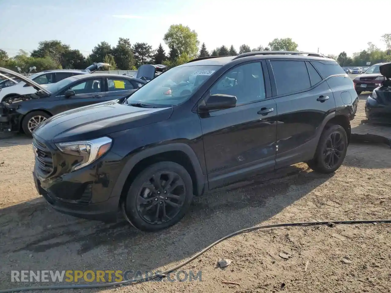 1 Photograph of a damaged car 3GKALTEV6ML351820 GMC TERRAIN 2021