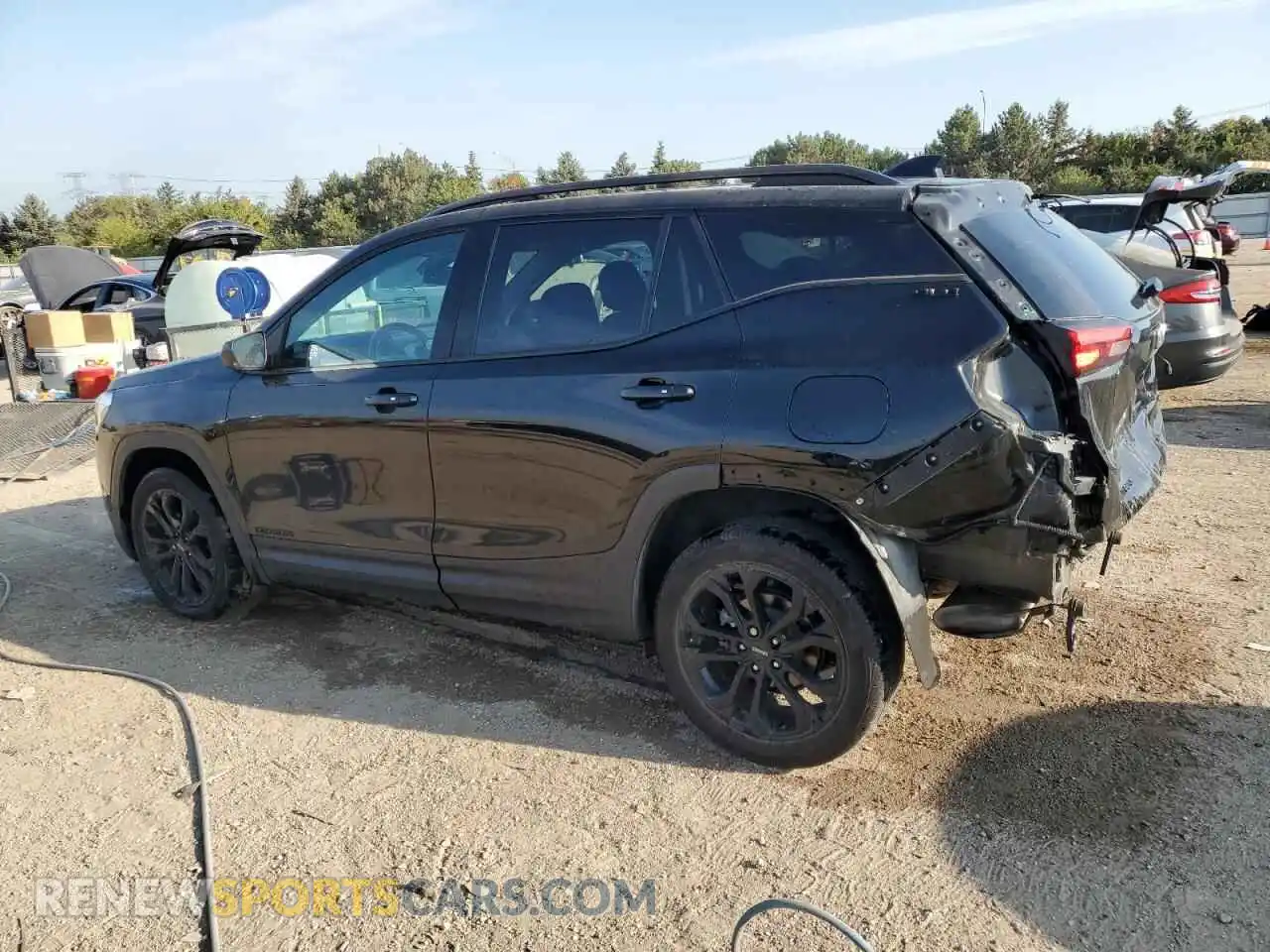 2 Photograph of a damaged car 3GKALTEV6ML351820 GMC TERRAIN 2021