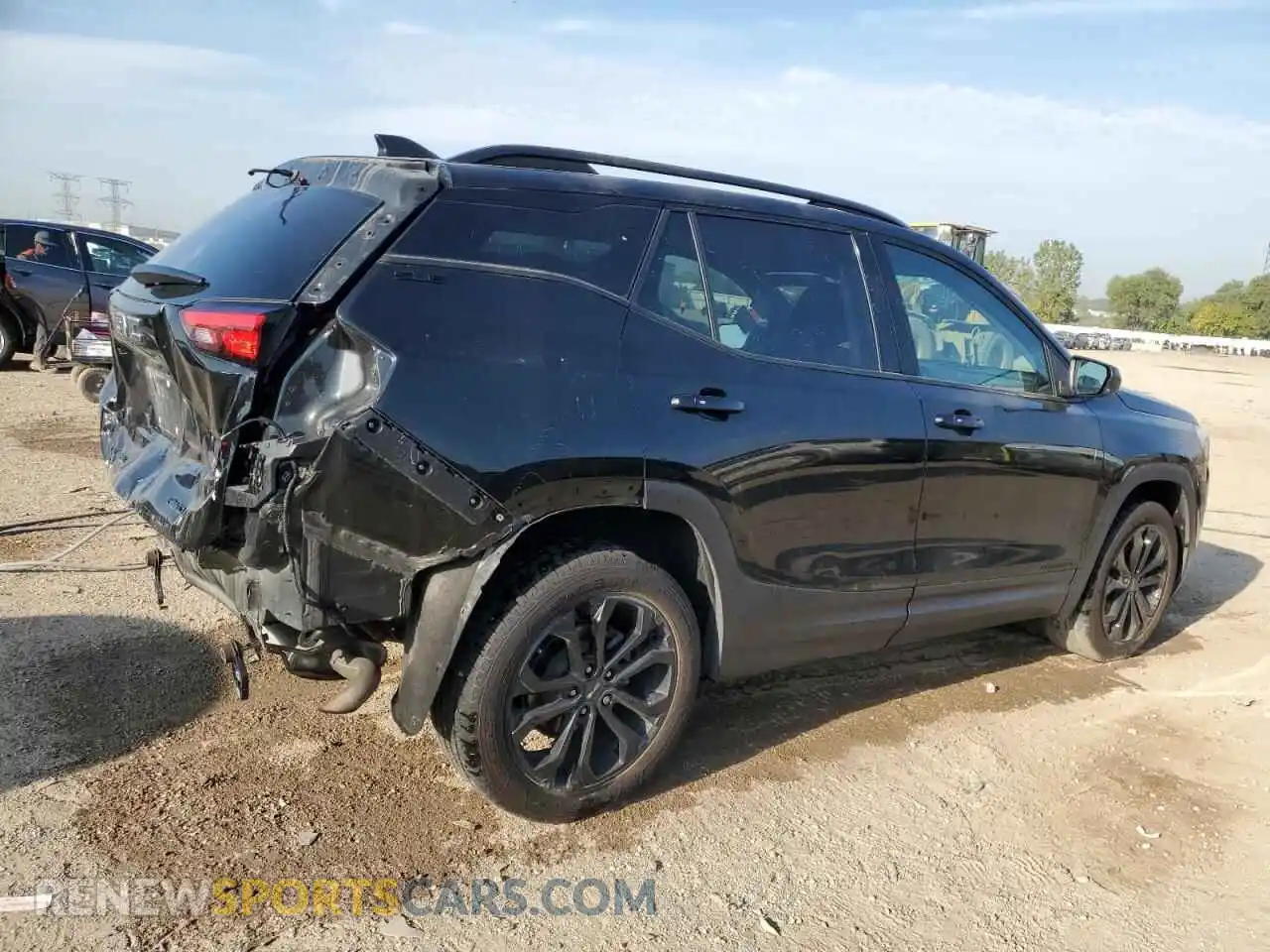 3 Photograph of a damaged car 3GKALTEV6ML351820 GMC TERRAIN 2021