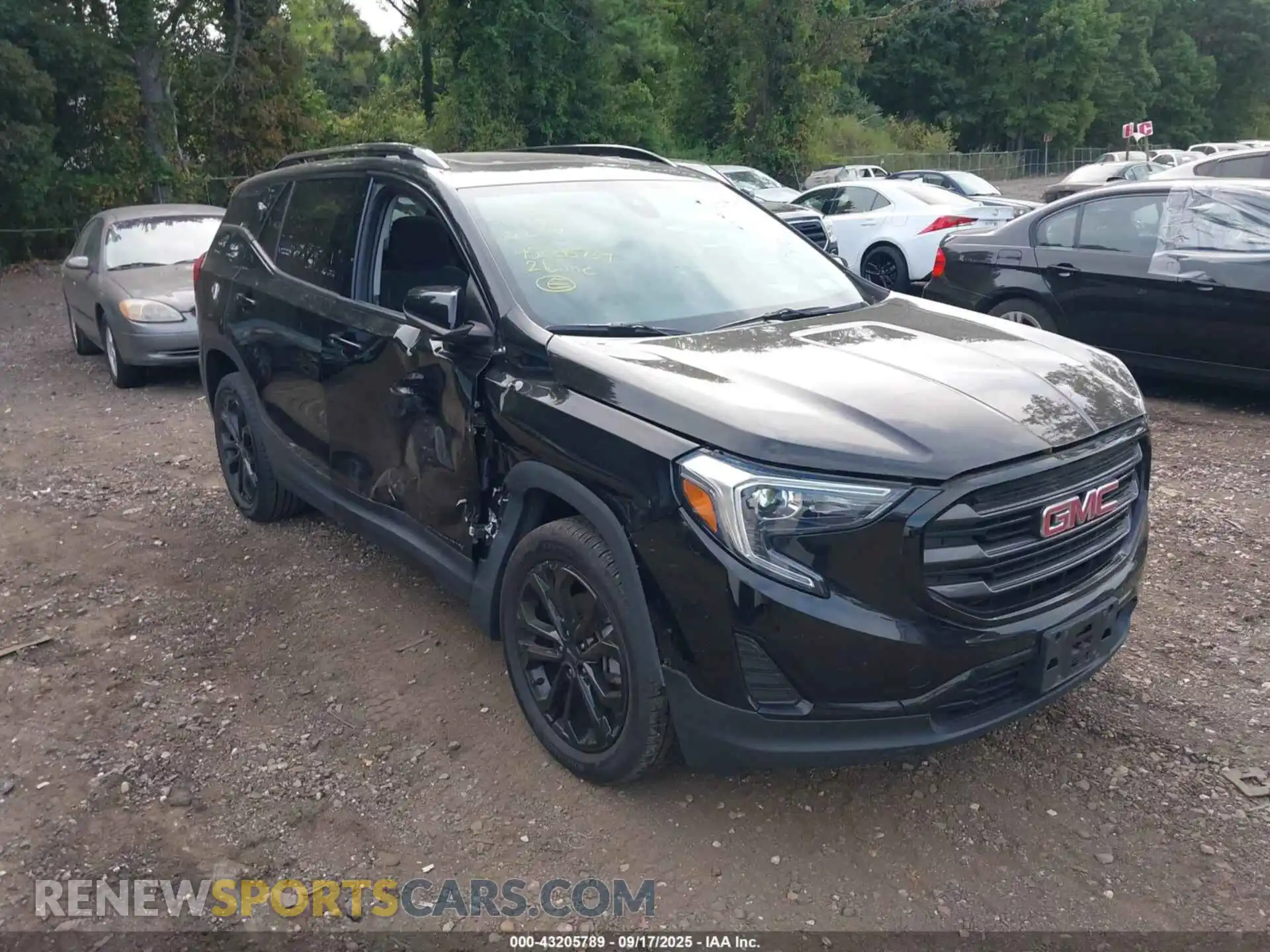 1 Photograph of a damaged car 3GKALTEV6ML384669 GMC TERRAIN 2021