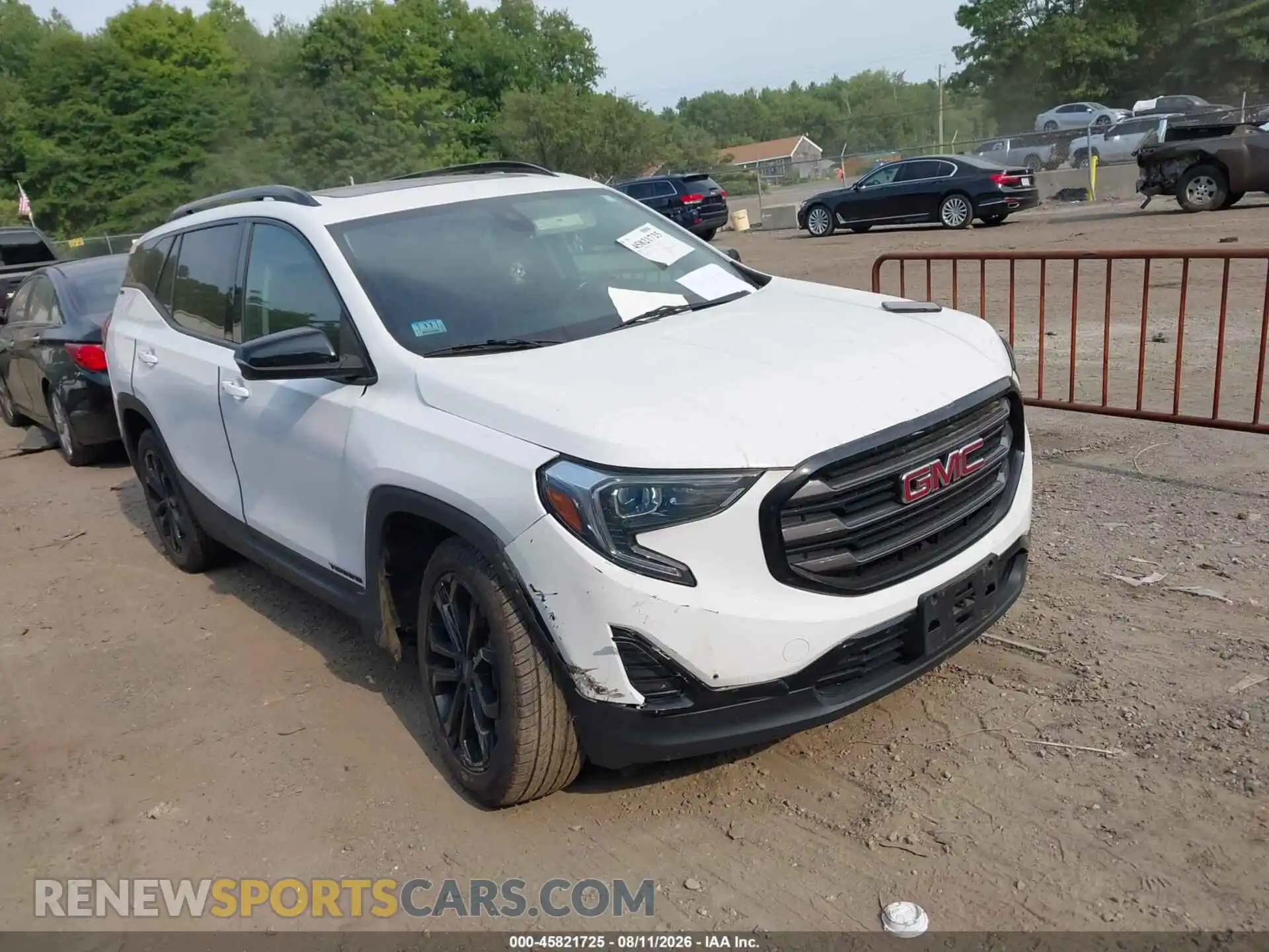 1 Photograph of a damaged car 3GKALTEV6ML389094 GMC TERRAIN 2021