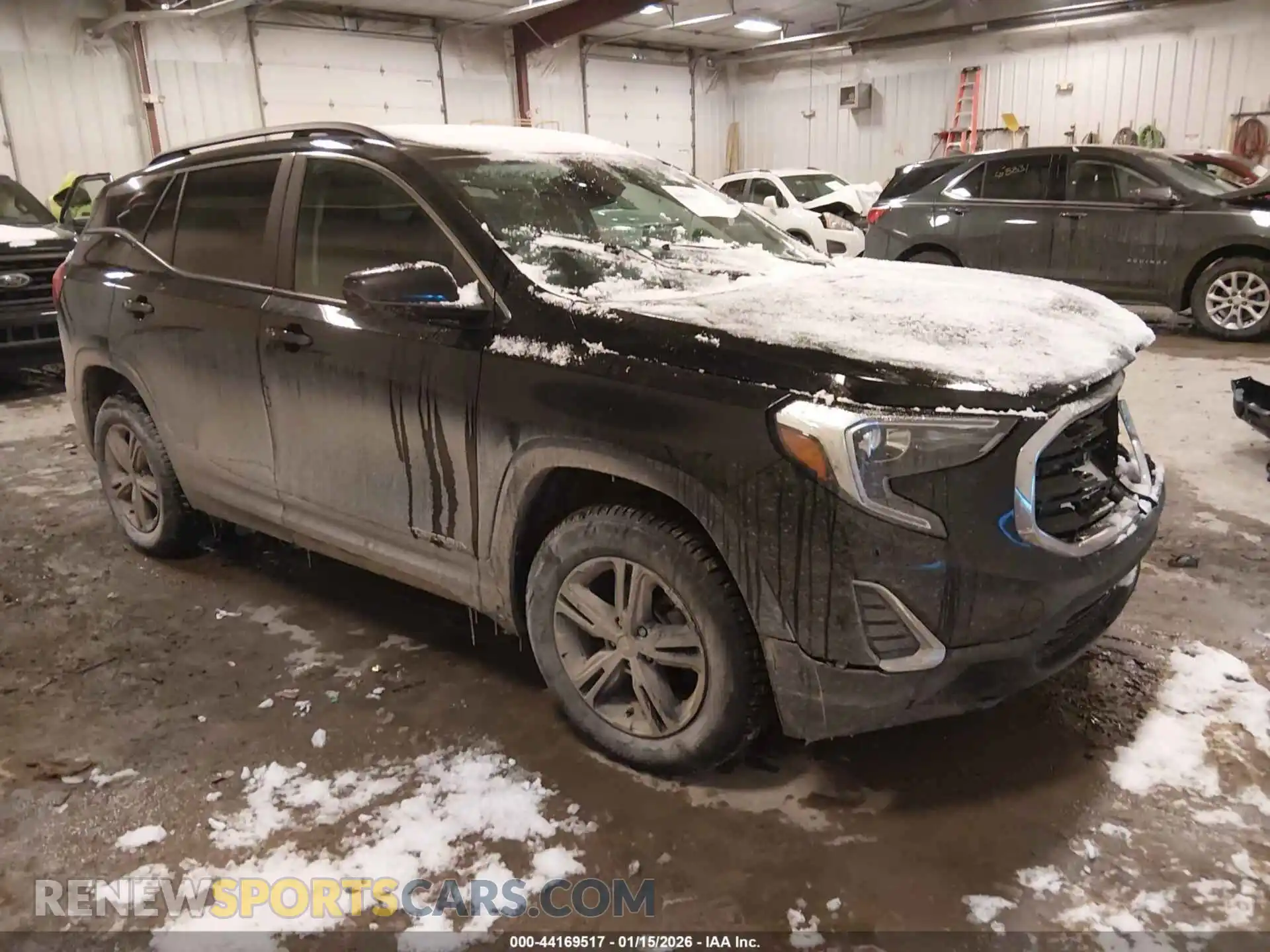 1 Photograph of a damaged car 3GKALTEV6ML399799 GMC TERRAIN 2021