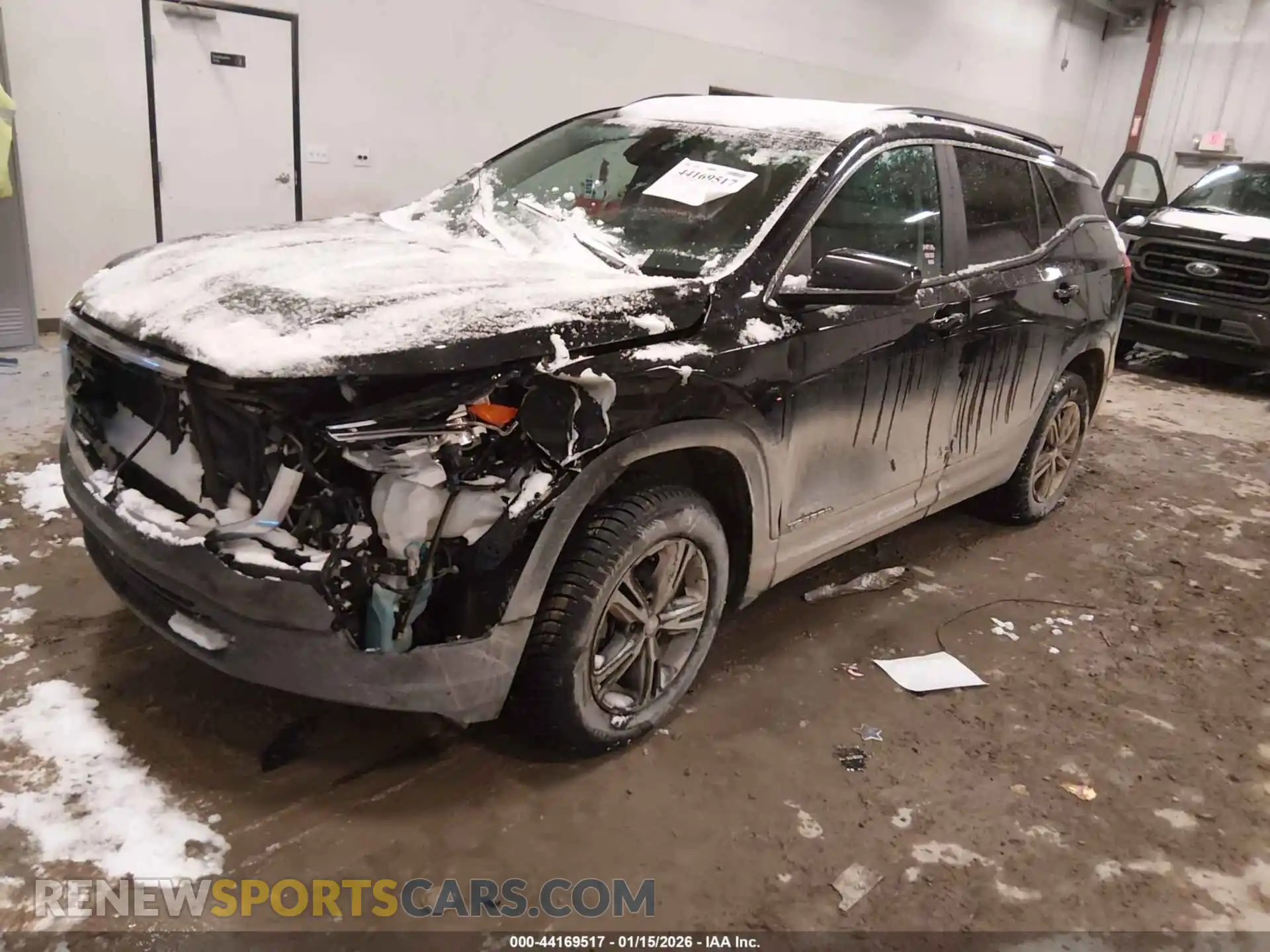 2 Photograph of a damaged car 3GKALTEV6ML399799 GMC TERRAIN 2021