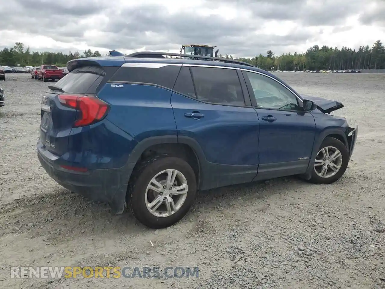 3 fotografías del automóvil dañado 3GKALTEV7ML335464 GMC TERRAIN 2021