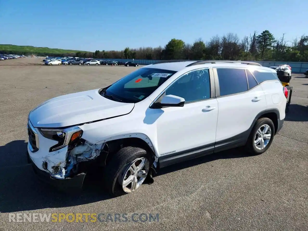 1 Photograph of a damaged car 3GKALTEV8ML301582 GMC TERRAIN 2021