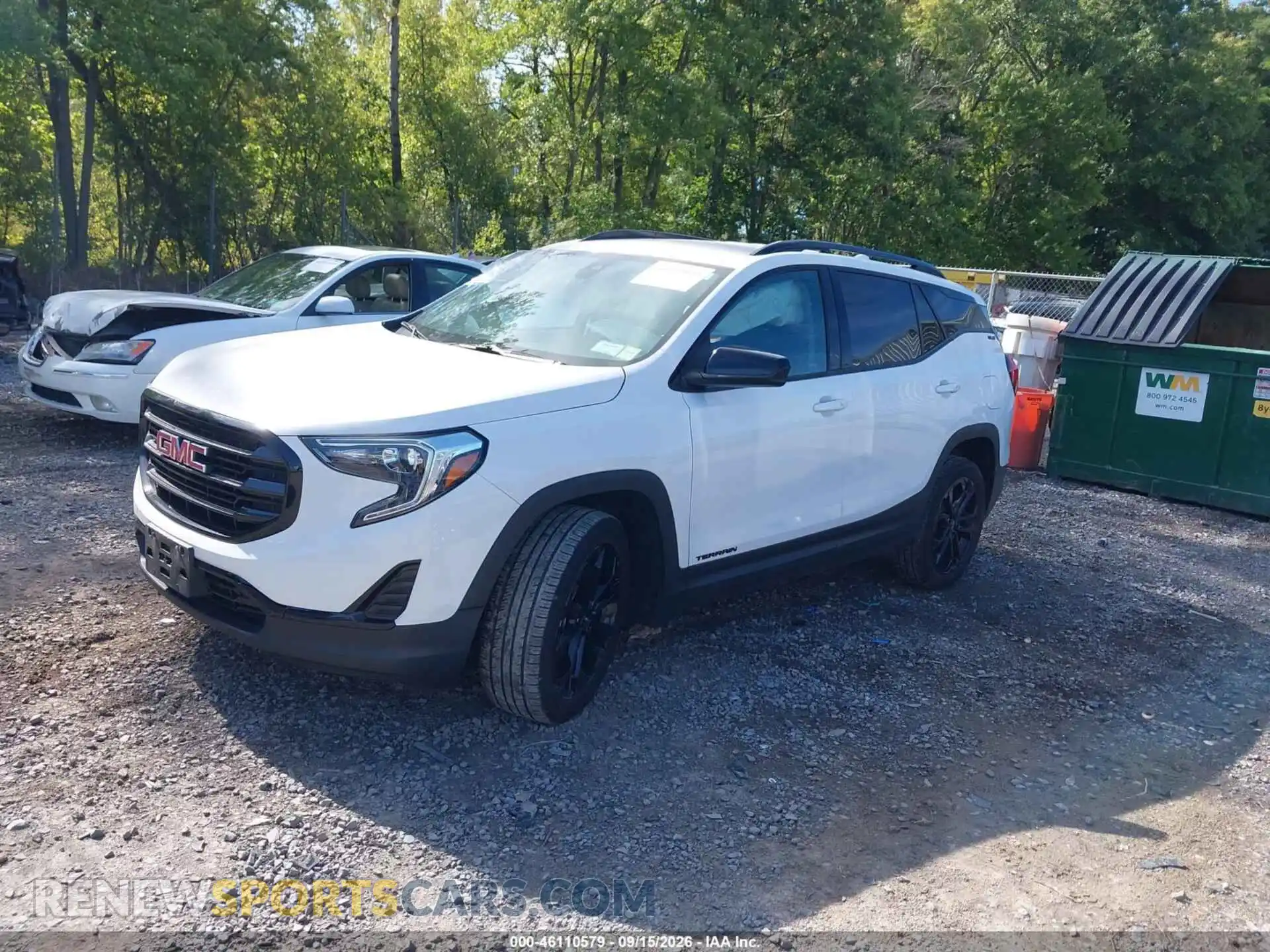 2 Photograph of a damaged car 3GKALTEV8ML336395 GMC TERRAIN 2021