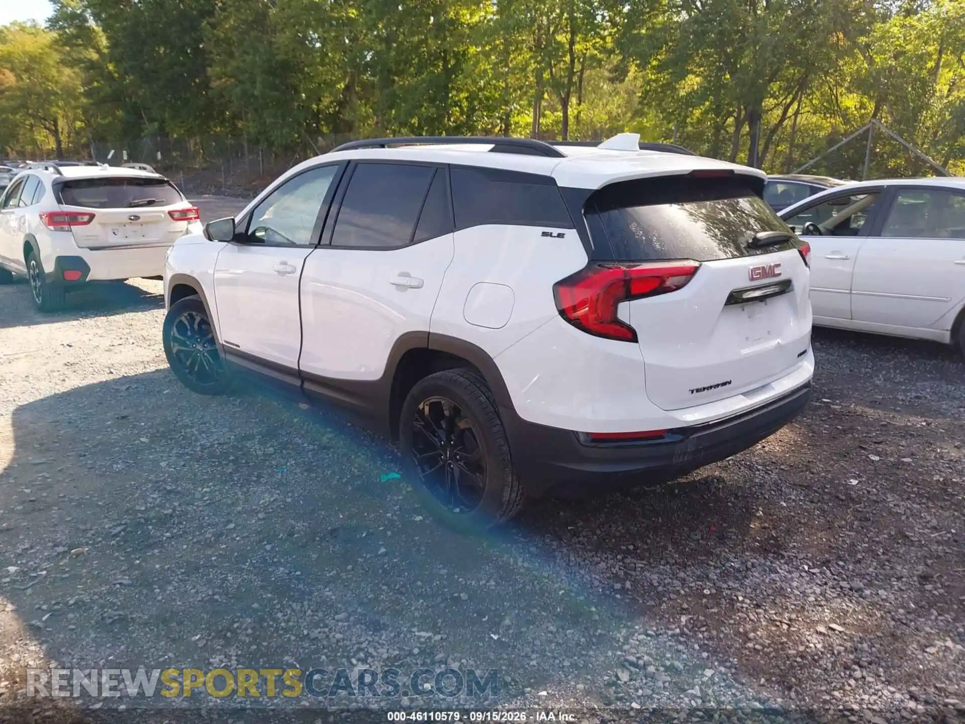 3 Photograph of a damaged car 3GKALTEV8ML336395 GMC TERRAIN 2021