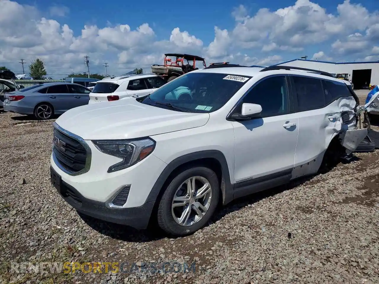1 Фотография поврежденного автомобиля 3GKALTEV8ML358302 GMC TERRAIN 2021