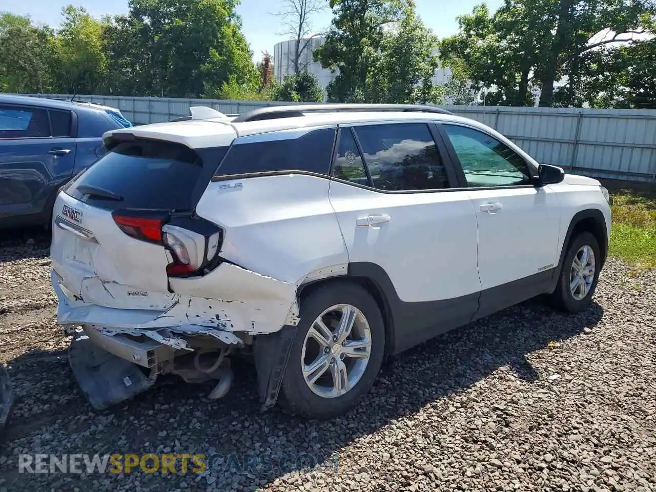 3 Фотография поврежденного автомобиля 3GKALTEV8ML358302 GMC TERRAIN 2021