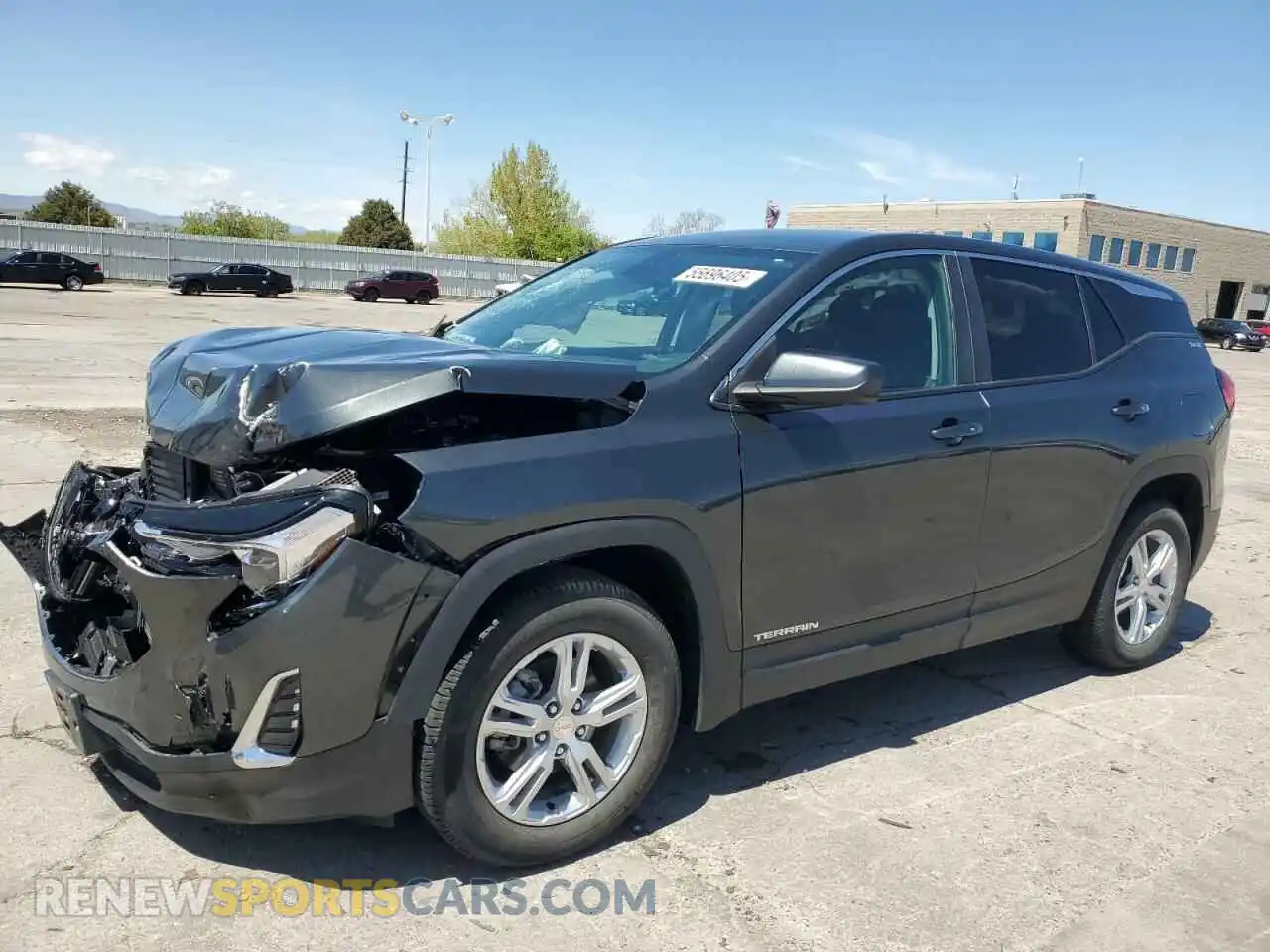 1 Photograph of a damaged car 3GKALTEV8ML358946 GMC TERRAIN 2021