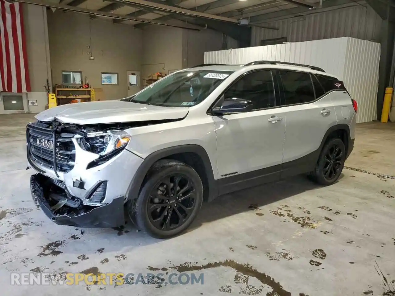 1 Photograph of a damaged car 3GKALTEV9ML311442 GMC TERRAIN 2021